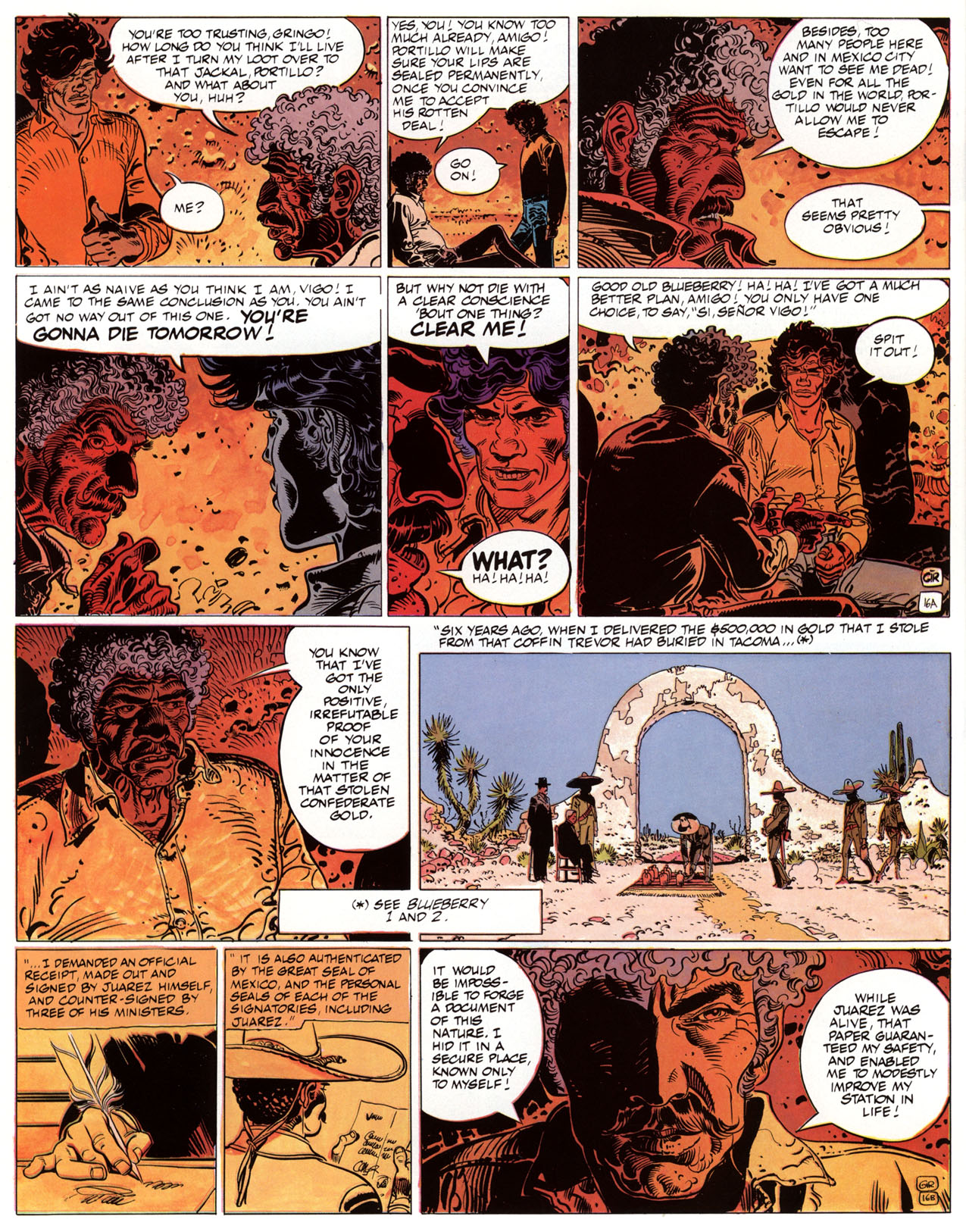 Read online Epic Graphic Novel: Blueberry comic -  Issue #5 - 22
