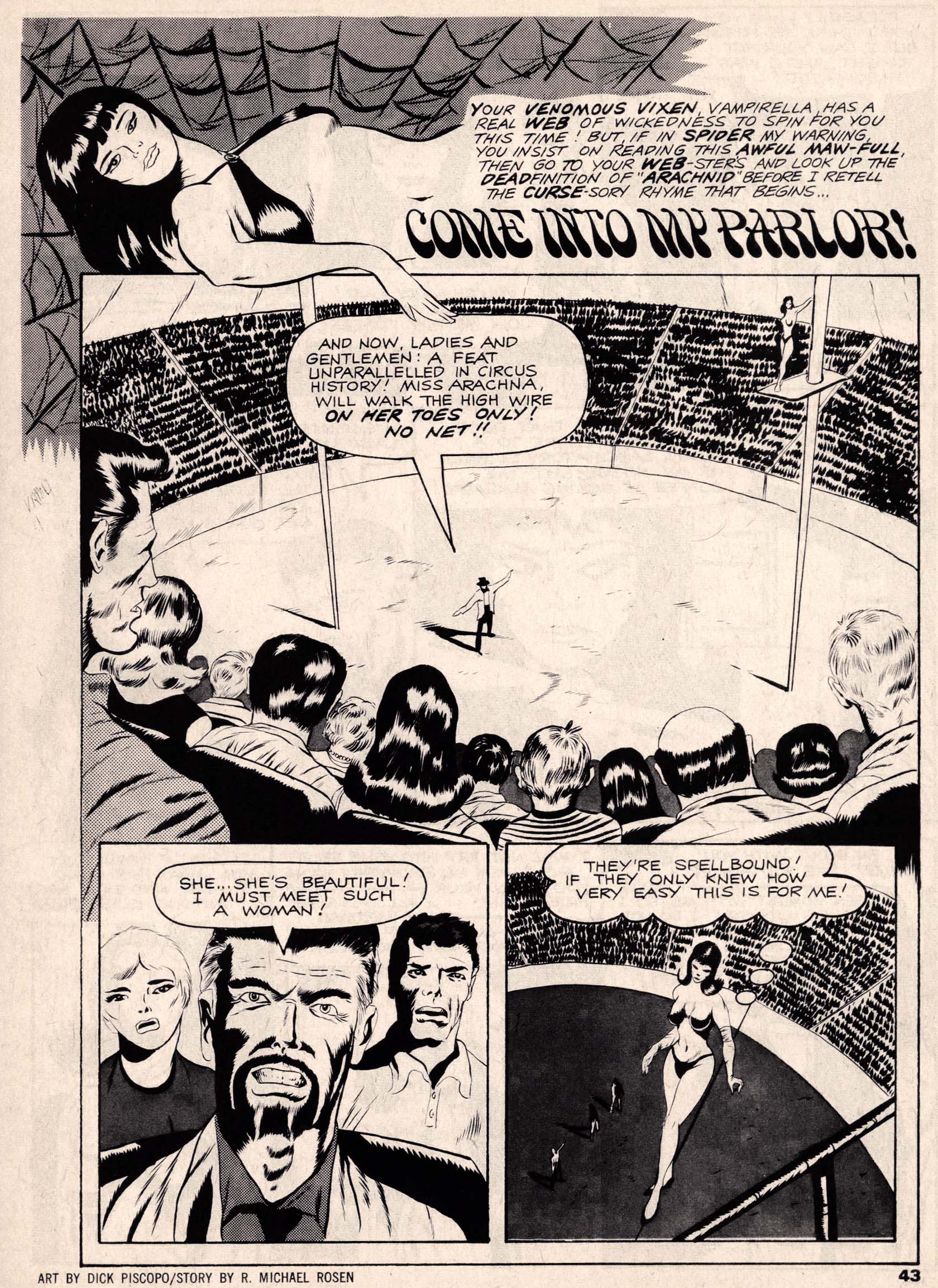 Read online Vampirella (1969) comic -  Issue #4 - 42