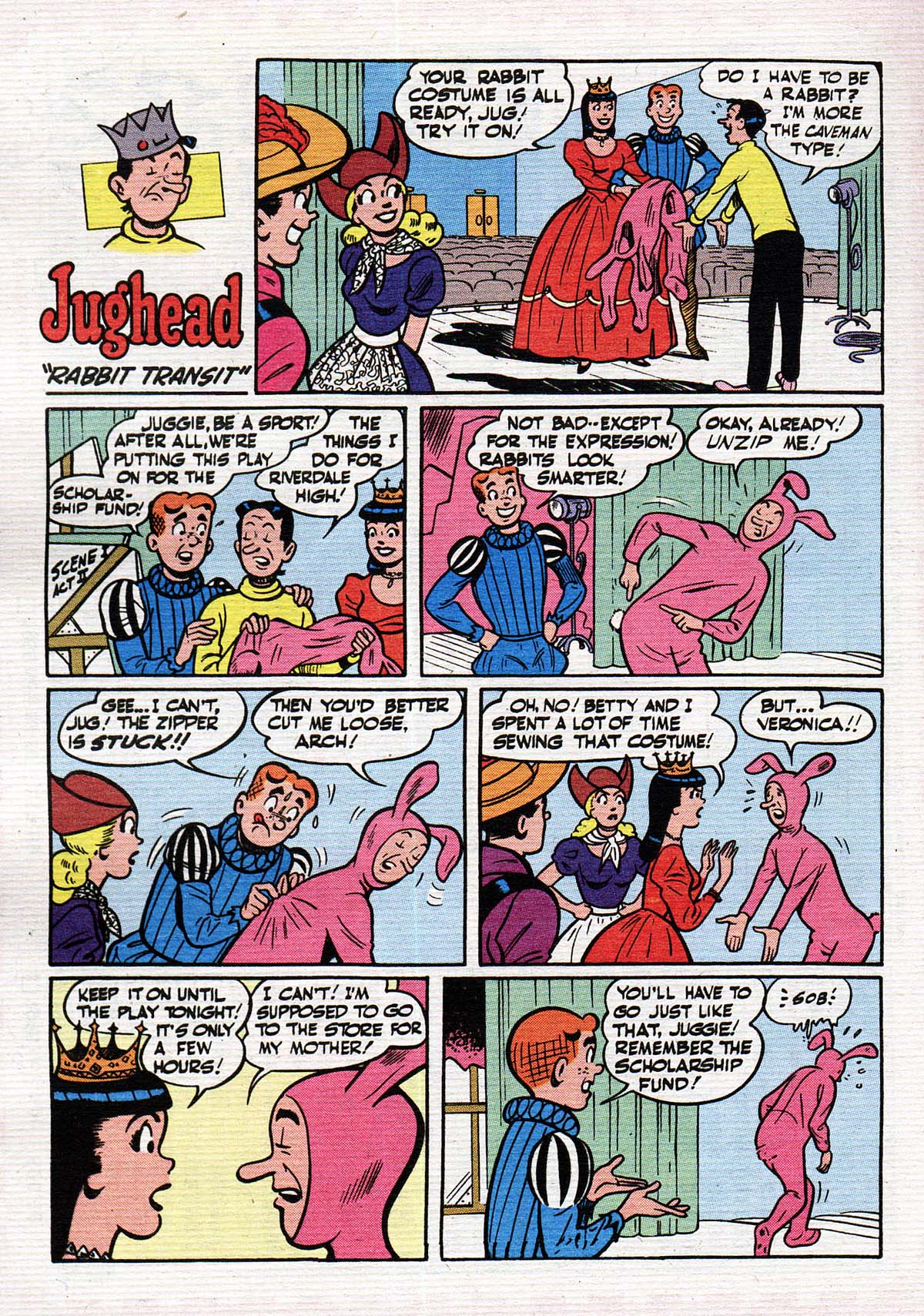 Read online Jughead's Double Digest Magazine comic -  Issue #107 - 163