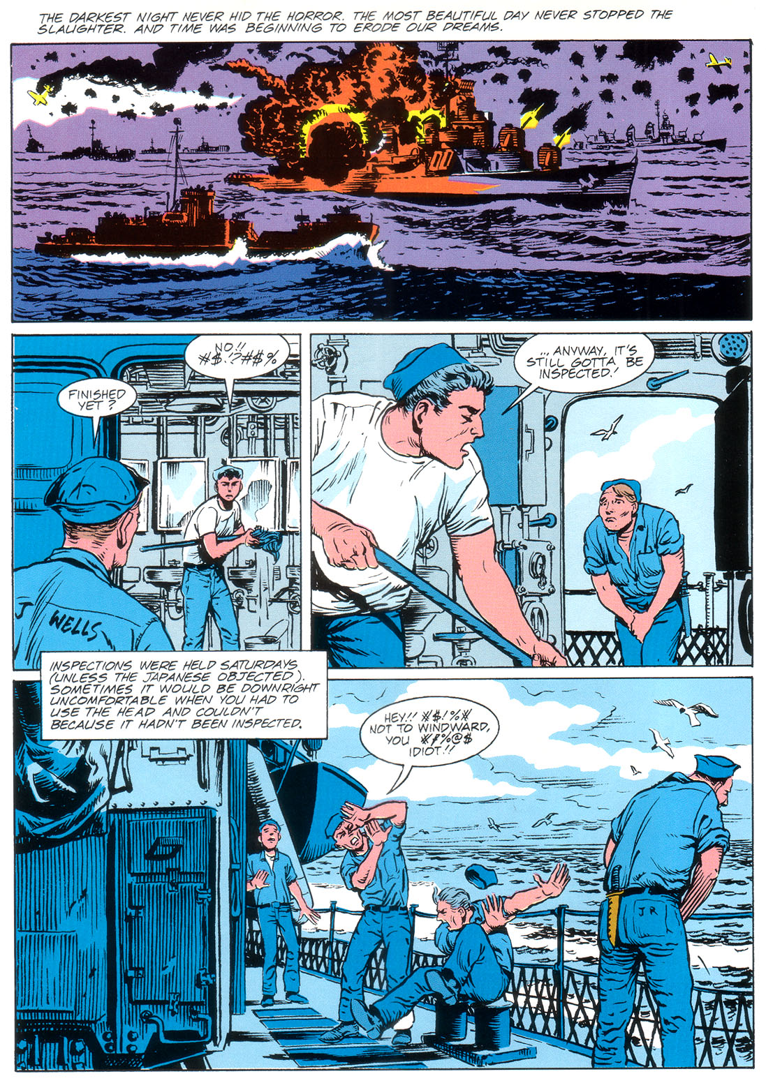 Read online Marvel Graphic Novel comic -  Issue #48 - A Sailors Story - Book 2 - 46