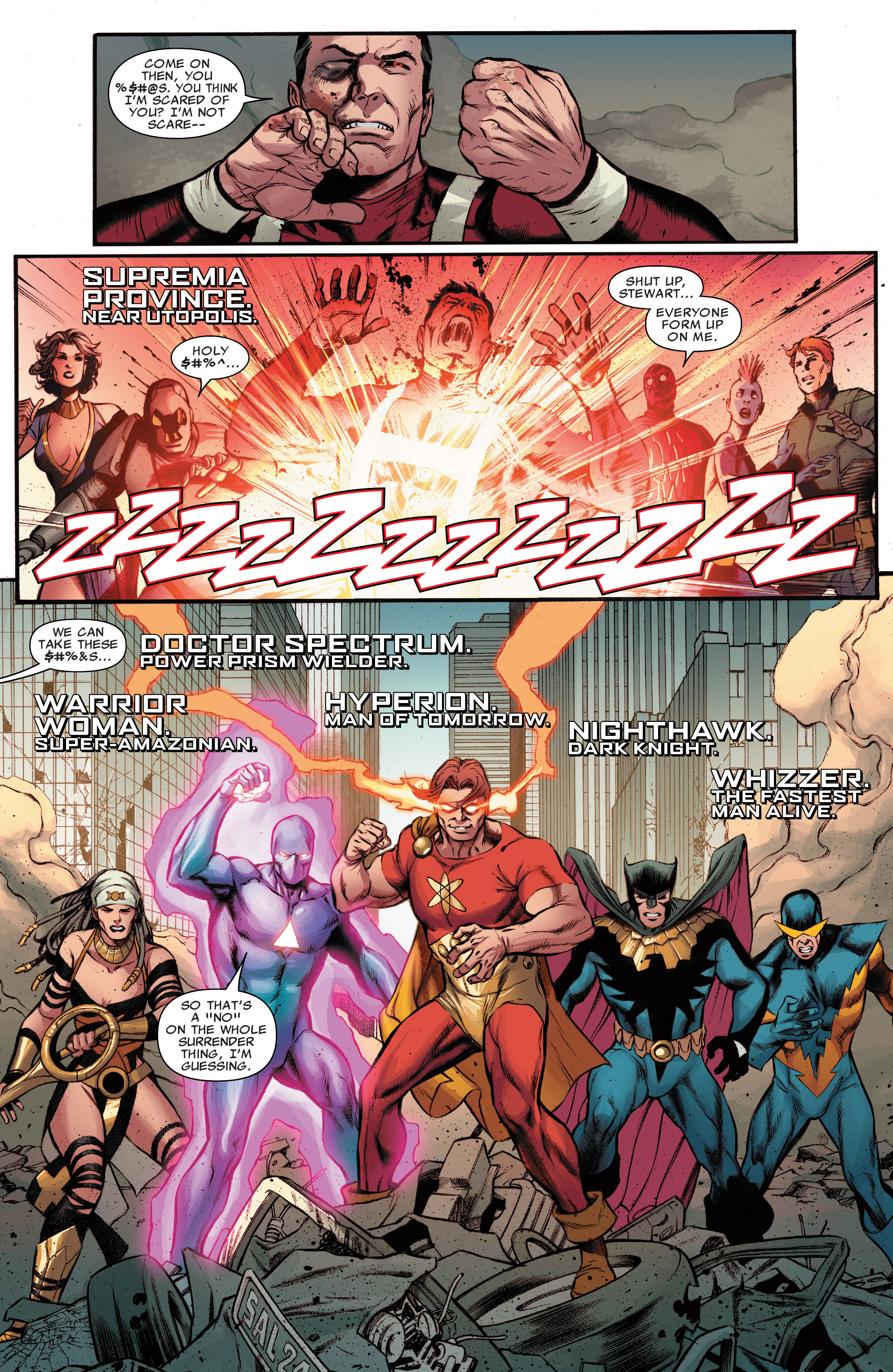 Read online Squadron Sinister comic -  Issue #1 - 8