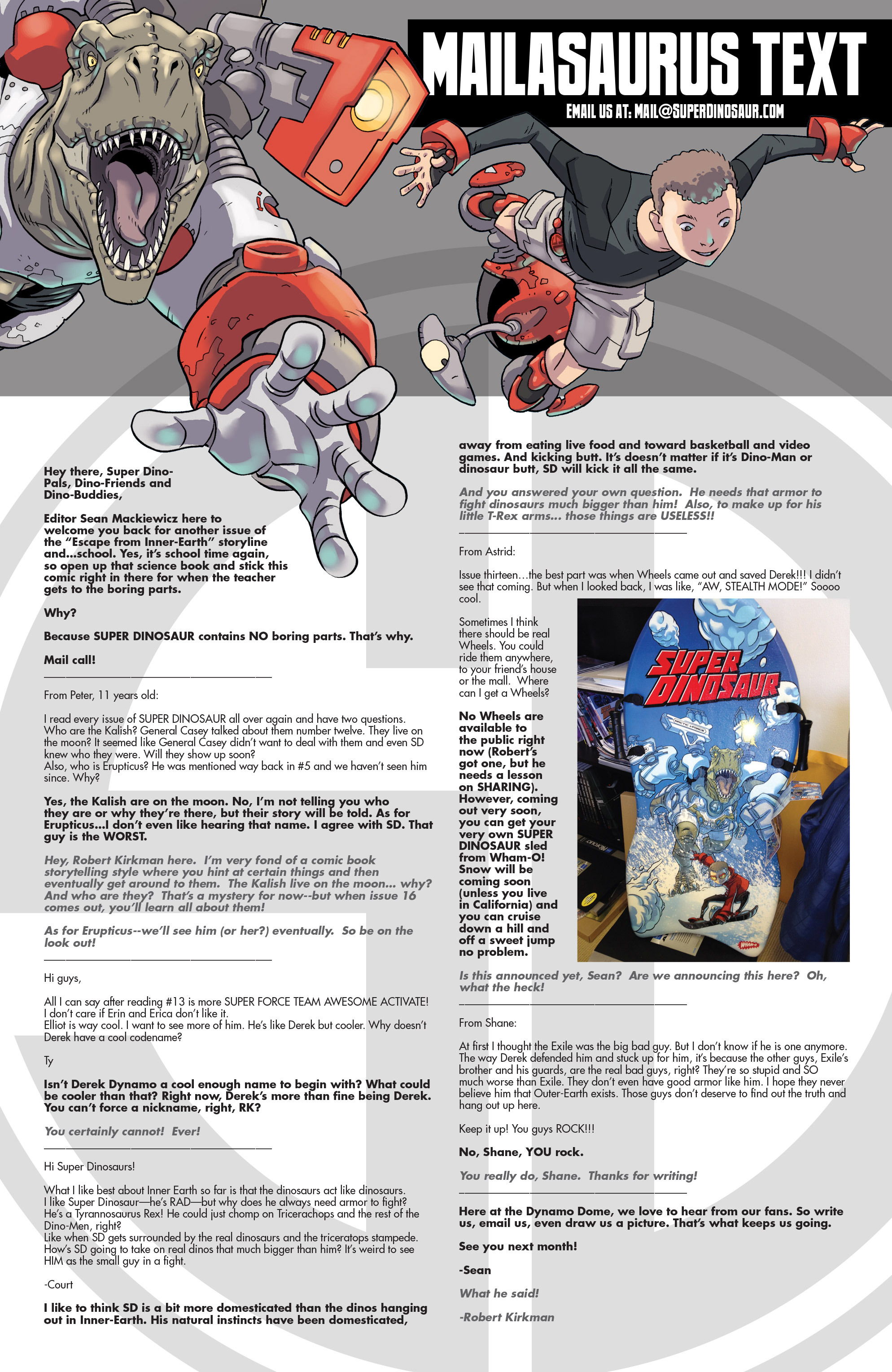 Read online Super Dinosaur (2011) comic -  Issue #14 - 23