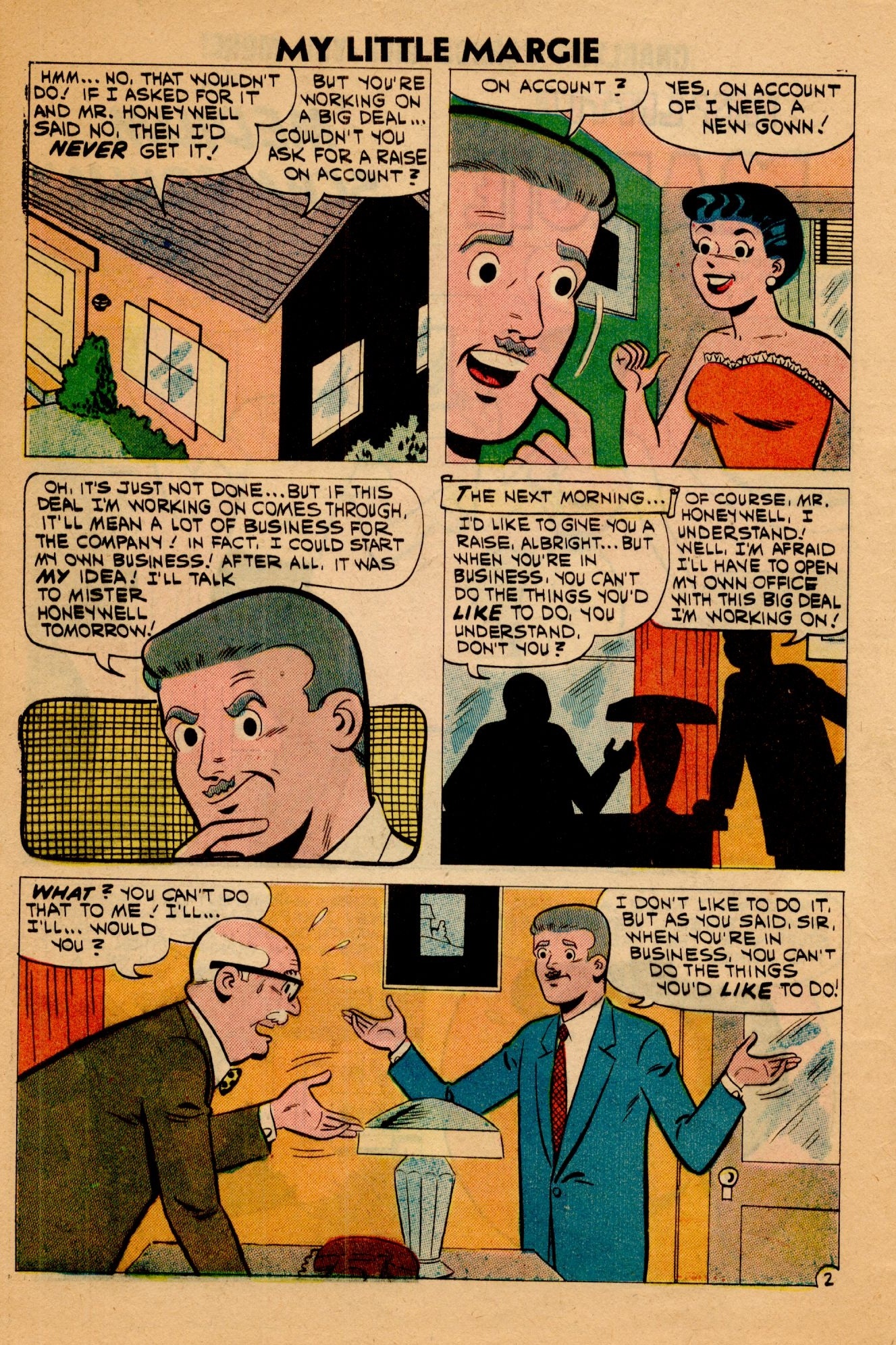 Read online My Little Margie (1954) comic -  Issue #38 - 4