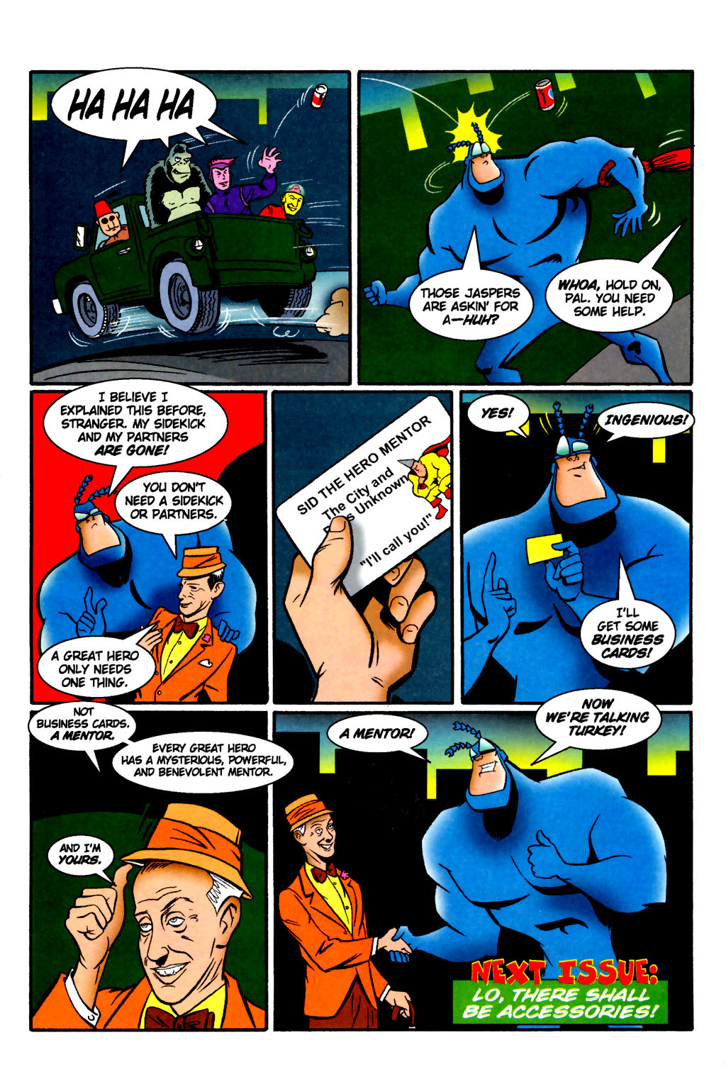 Read online The Tick: Days of Drama comic -  Issue #2 - 21