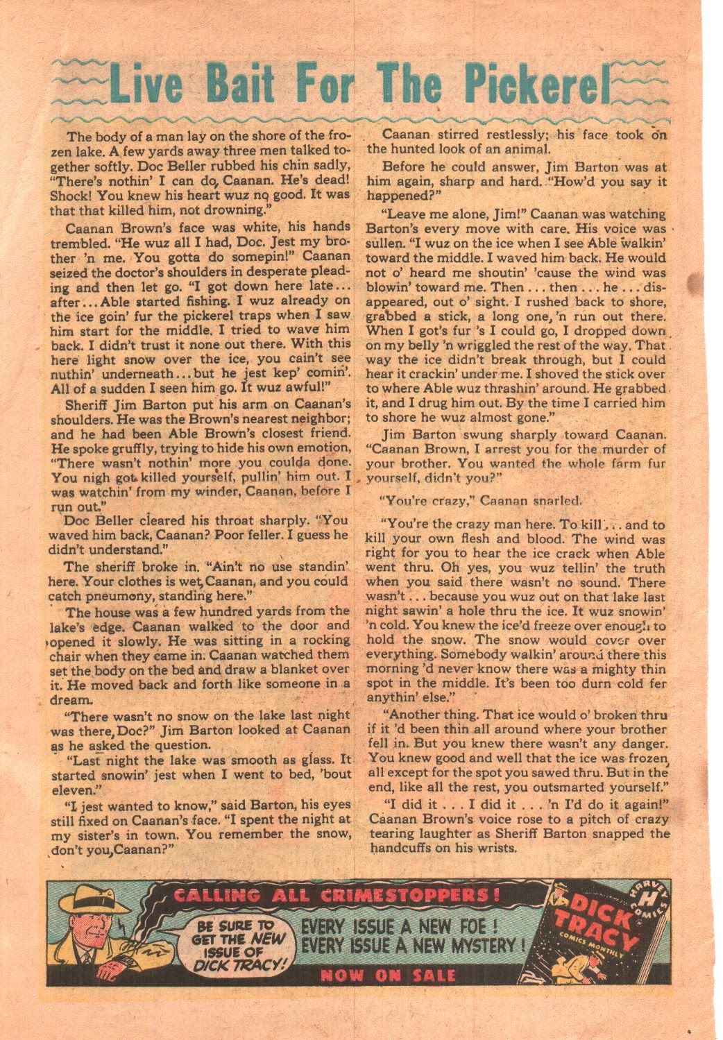 Read online Kerry Drake Detective Cases comic -  Issue #26 - 23