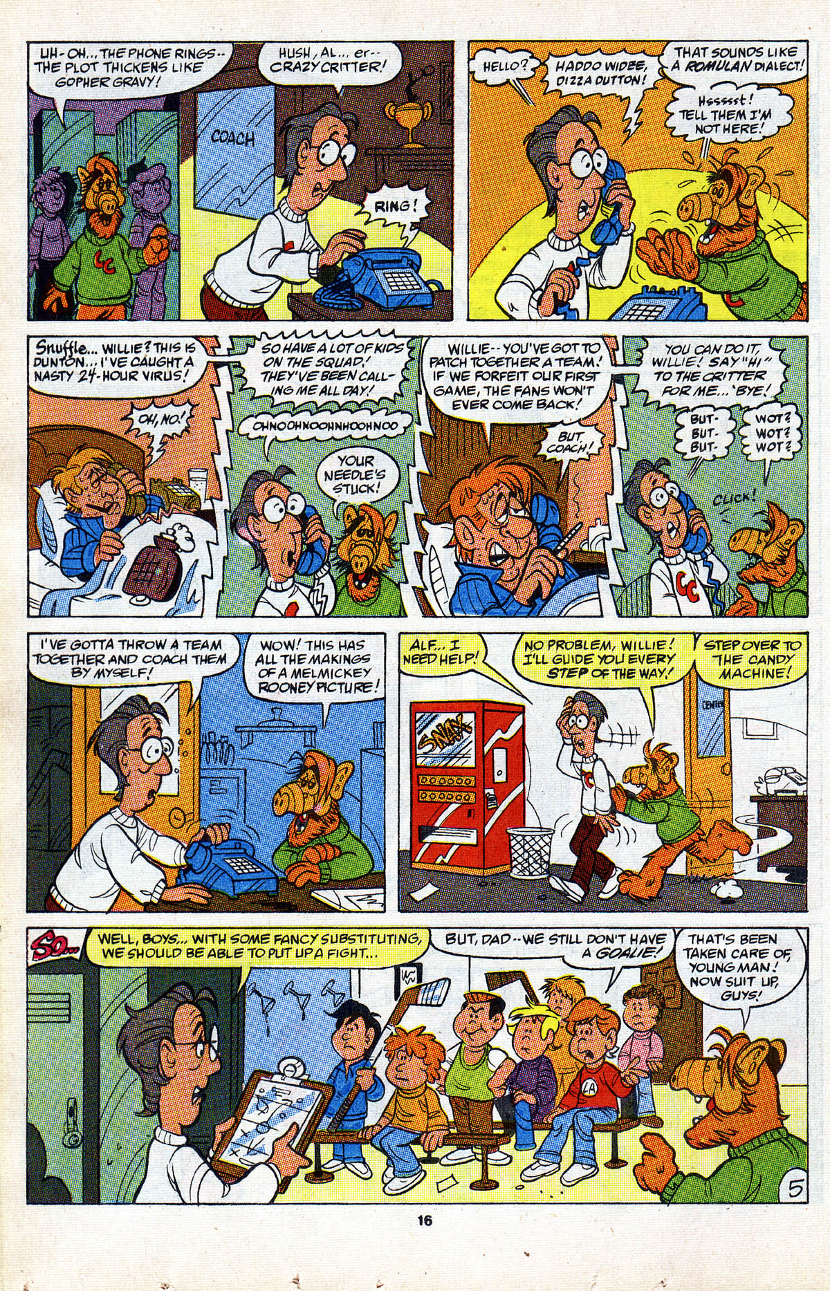 Read online ALF Holiday Special comic -  Issue #2 - 18