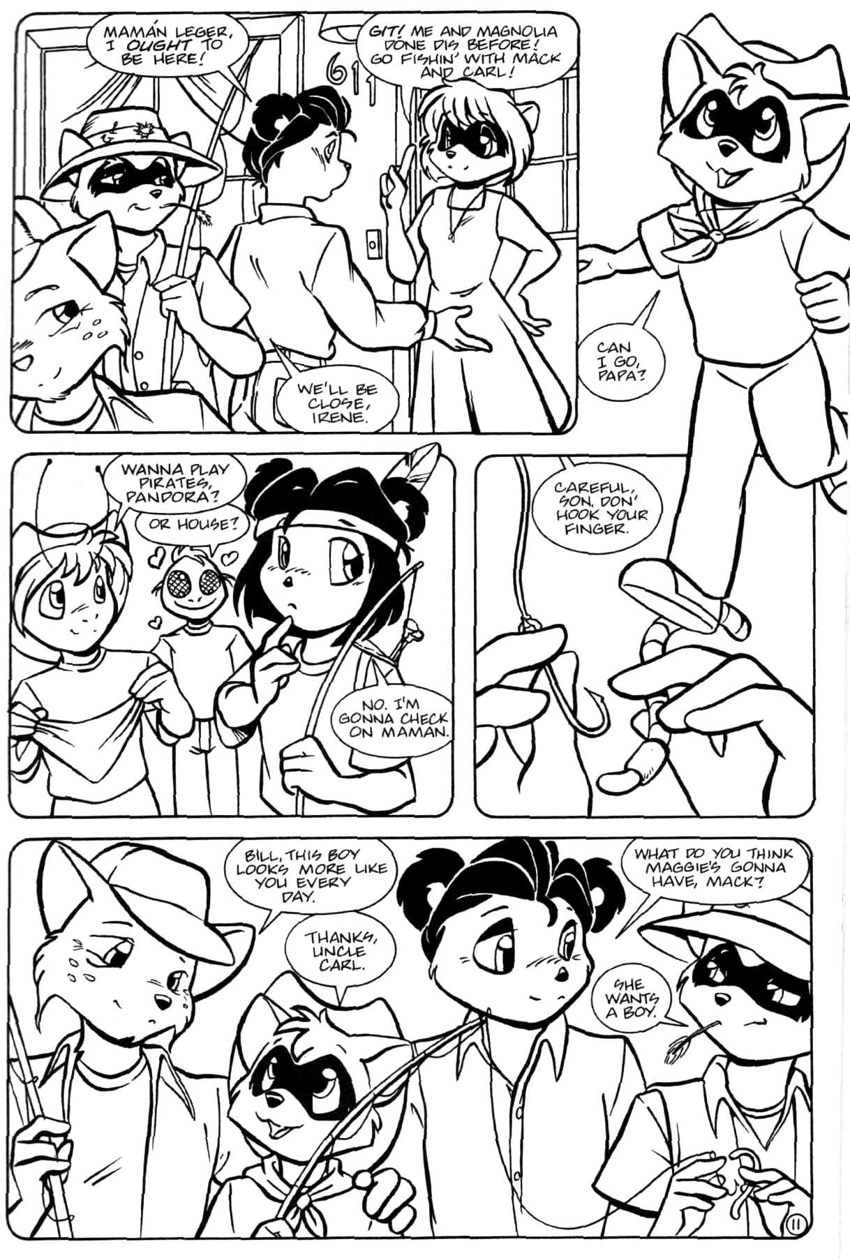 Read online Shanda the Panda comic -  Issue #11 - 13