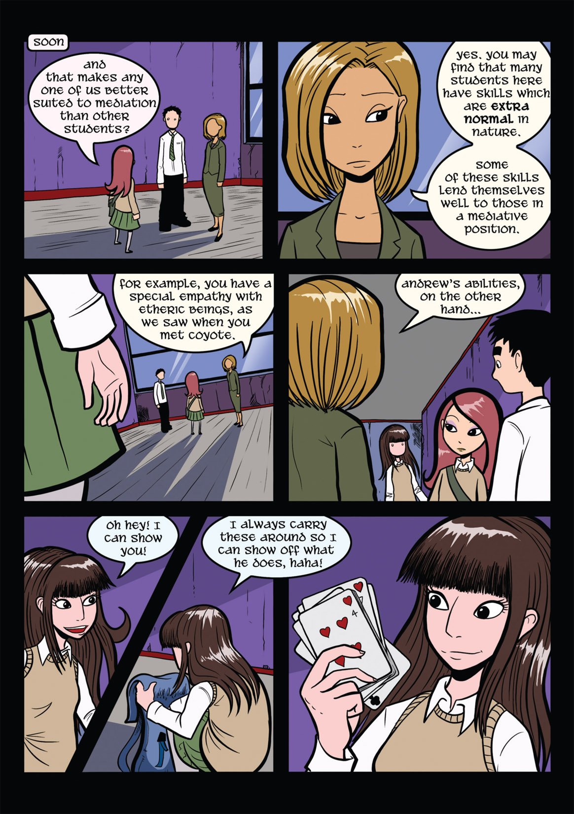 Read online Gunnerkrigg Court comic -  Issue # TPB 2 (Part 1) - 87