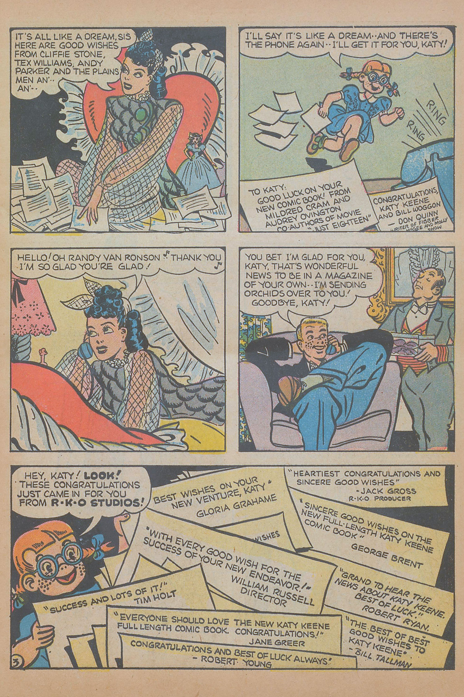 Read online Katy Keene (1949) comic -  Issue #1 - 5