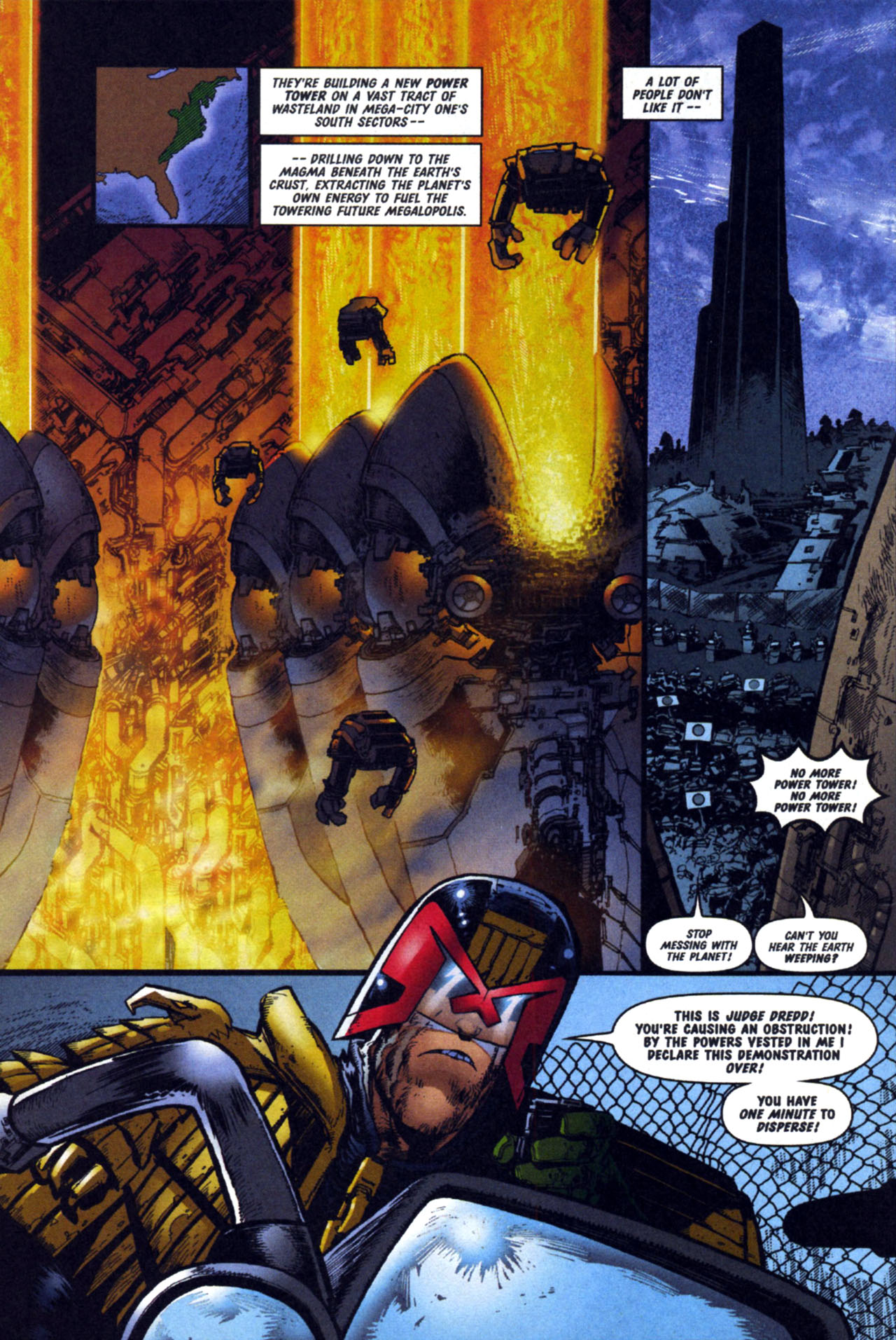Read online Judge Dredd Vs. Aliens:  Incubus comic -  Issue #1 - 4