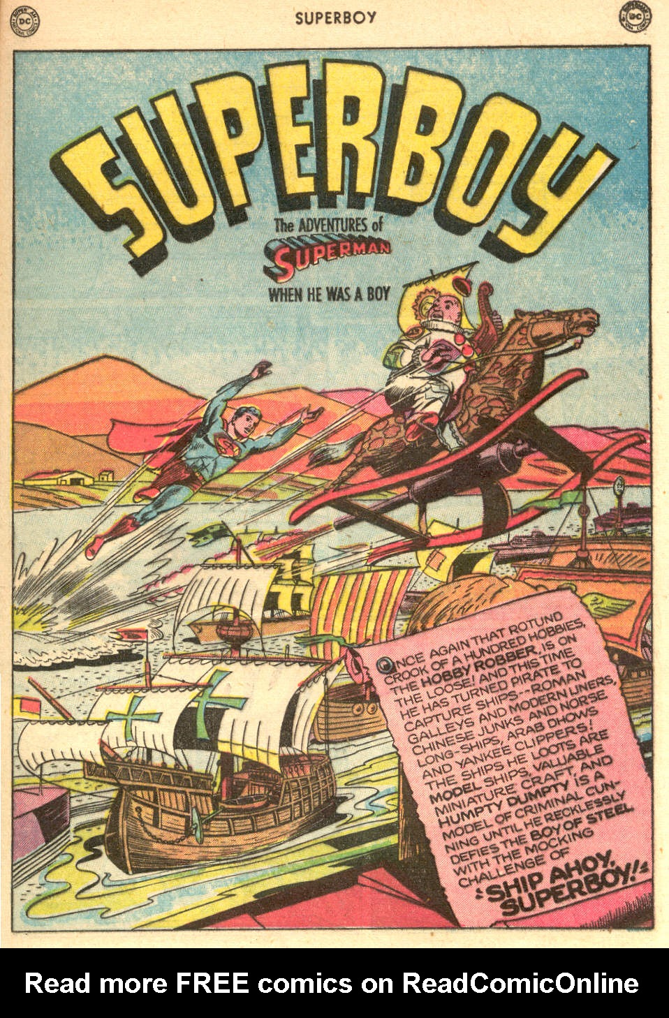 Read online Superboy (1949) comic -  Issue #9 - 32