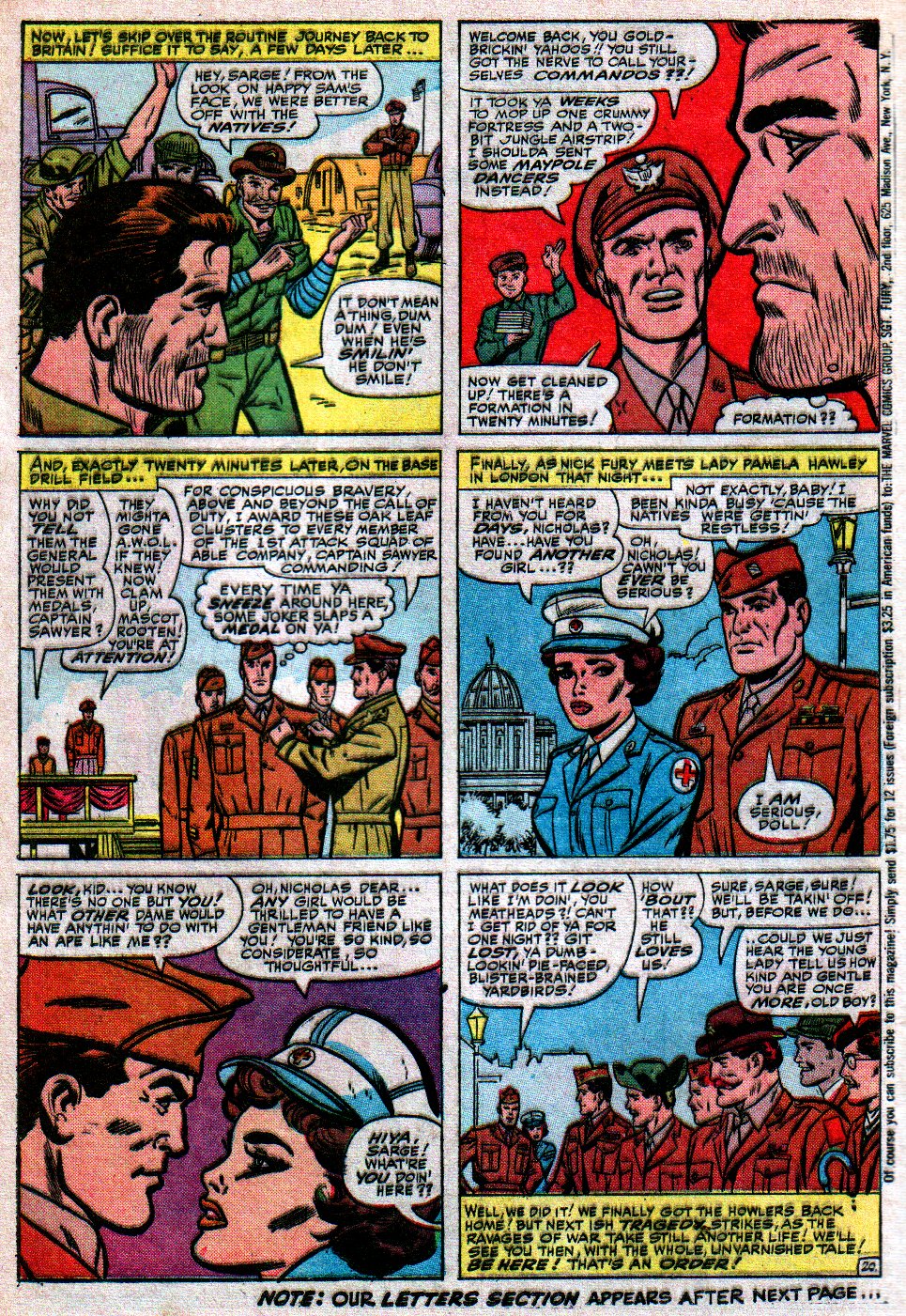 Read online Sgt. Fury comic -  Issue #17 - 28