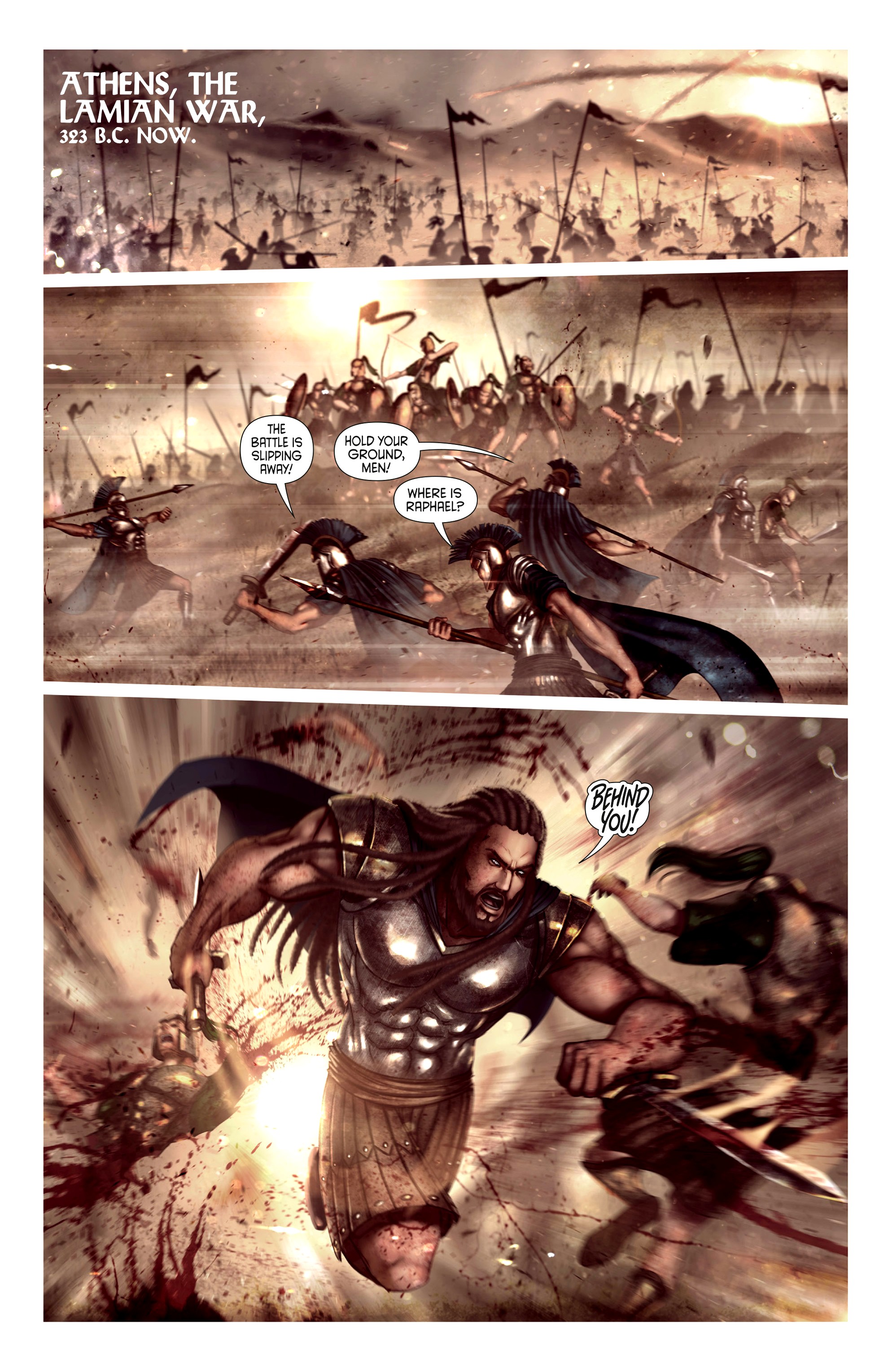 Read online Knights of the Golden Sun comic -  Issue #3 - 3