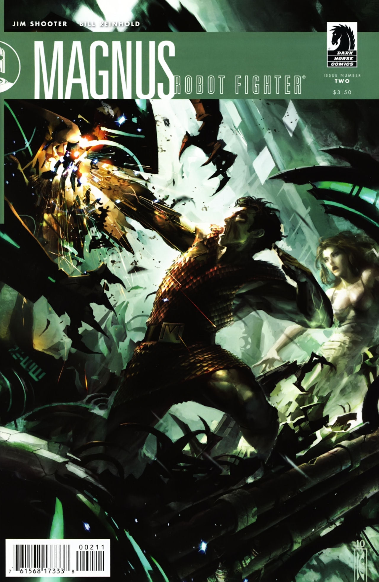 Read online Magnus, Robot Fighter (2010) comic -  Issue #2 - 1