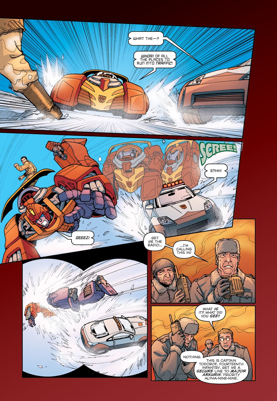 The Transformers: Escalation issue 4 - Page 22