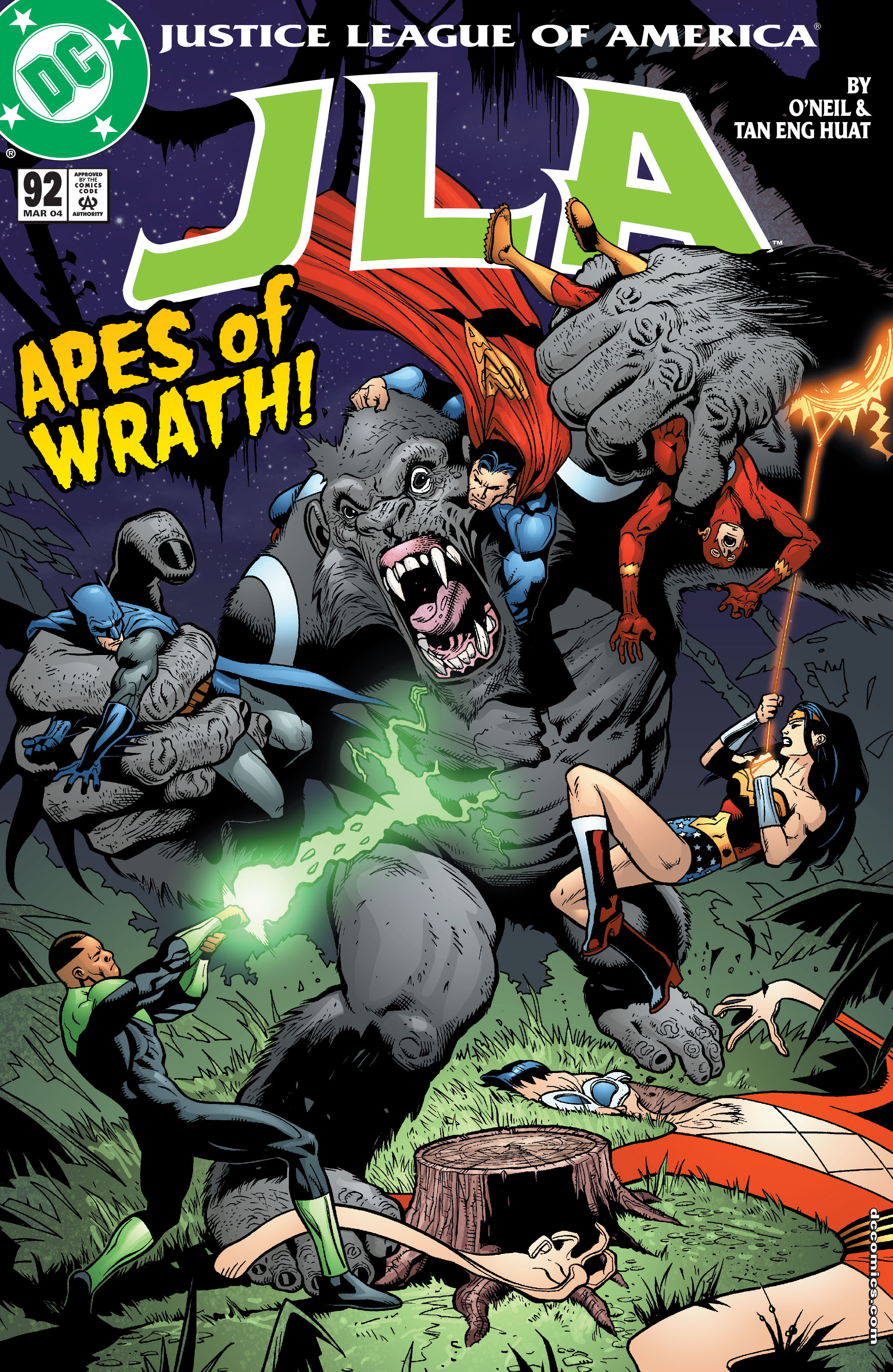 Read online JLA (1997) comic -  Issue #92 - 1
