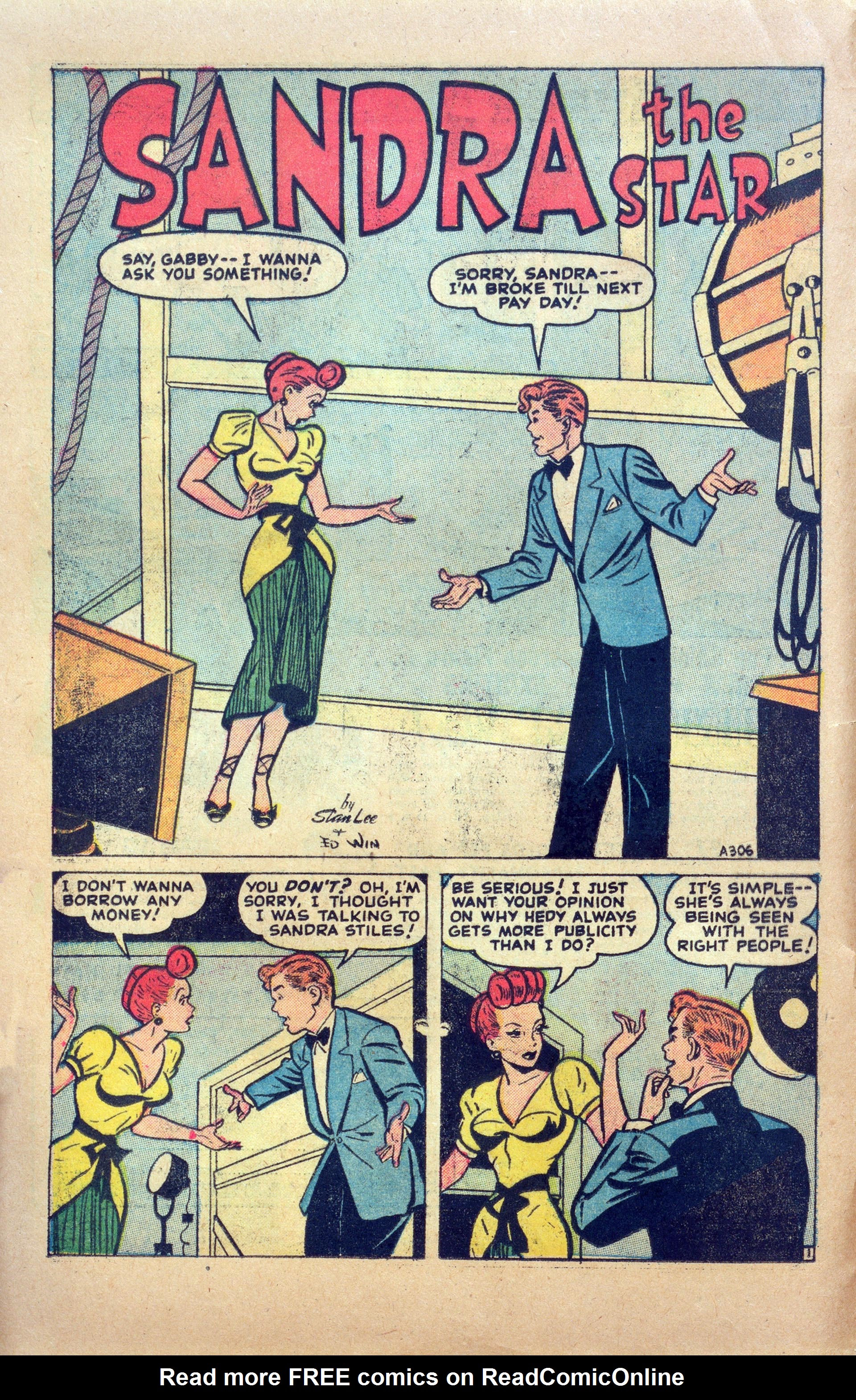 Read online Hedy Of Hollywood Comics comic -  Issue #50 - 12