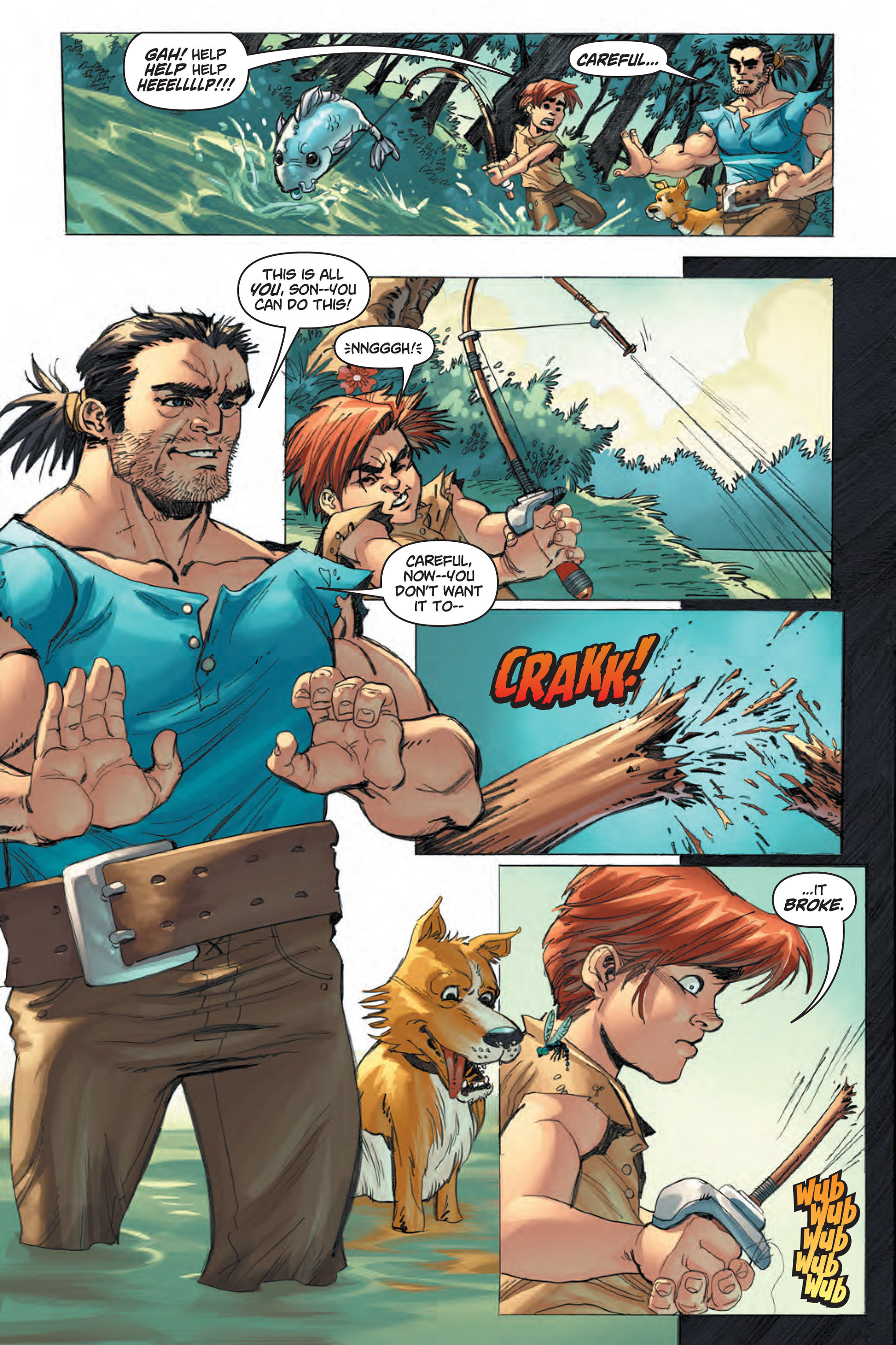 Read online Skyward comic -  Issue #1 - 5