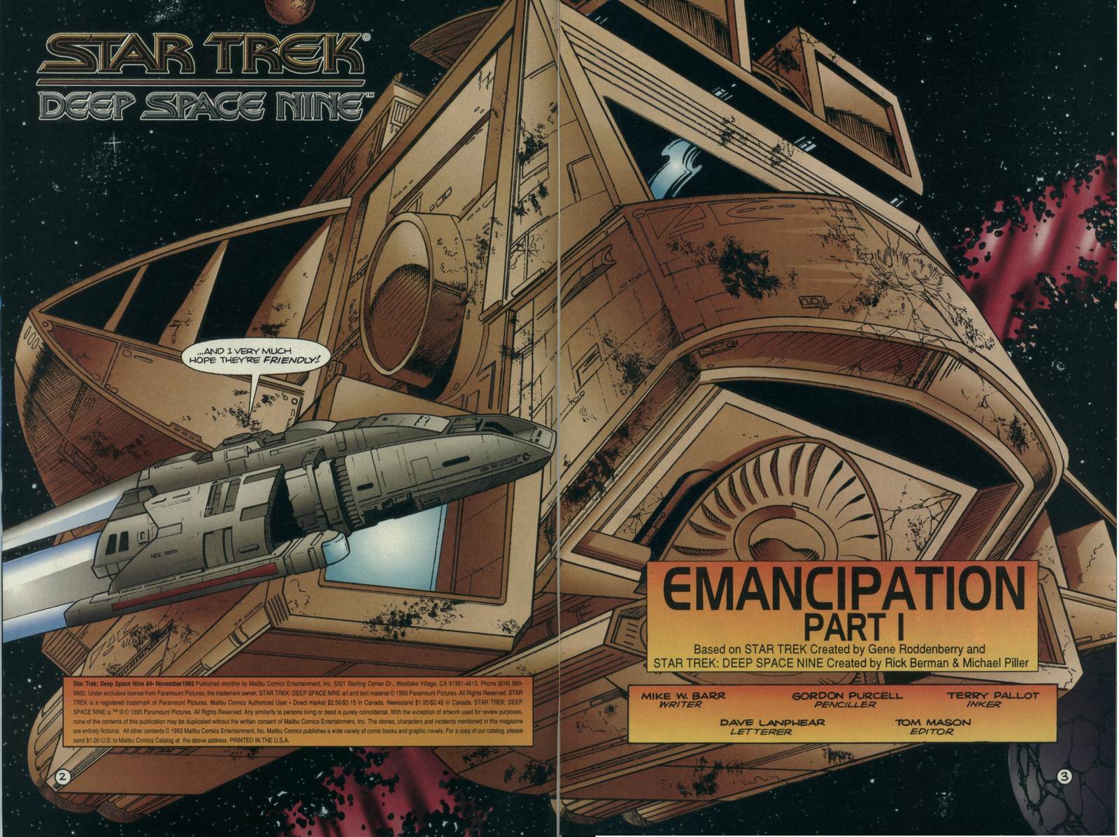 Read online Star Trek: Deep Space Nine (1993) comic -  Issue #4 - 3