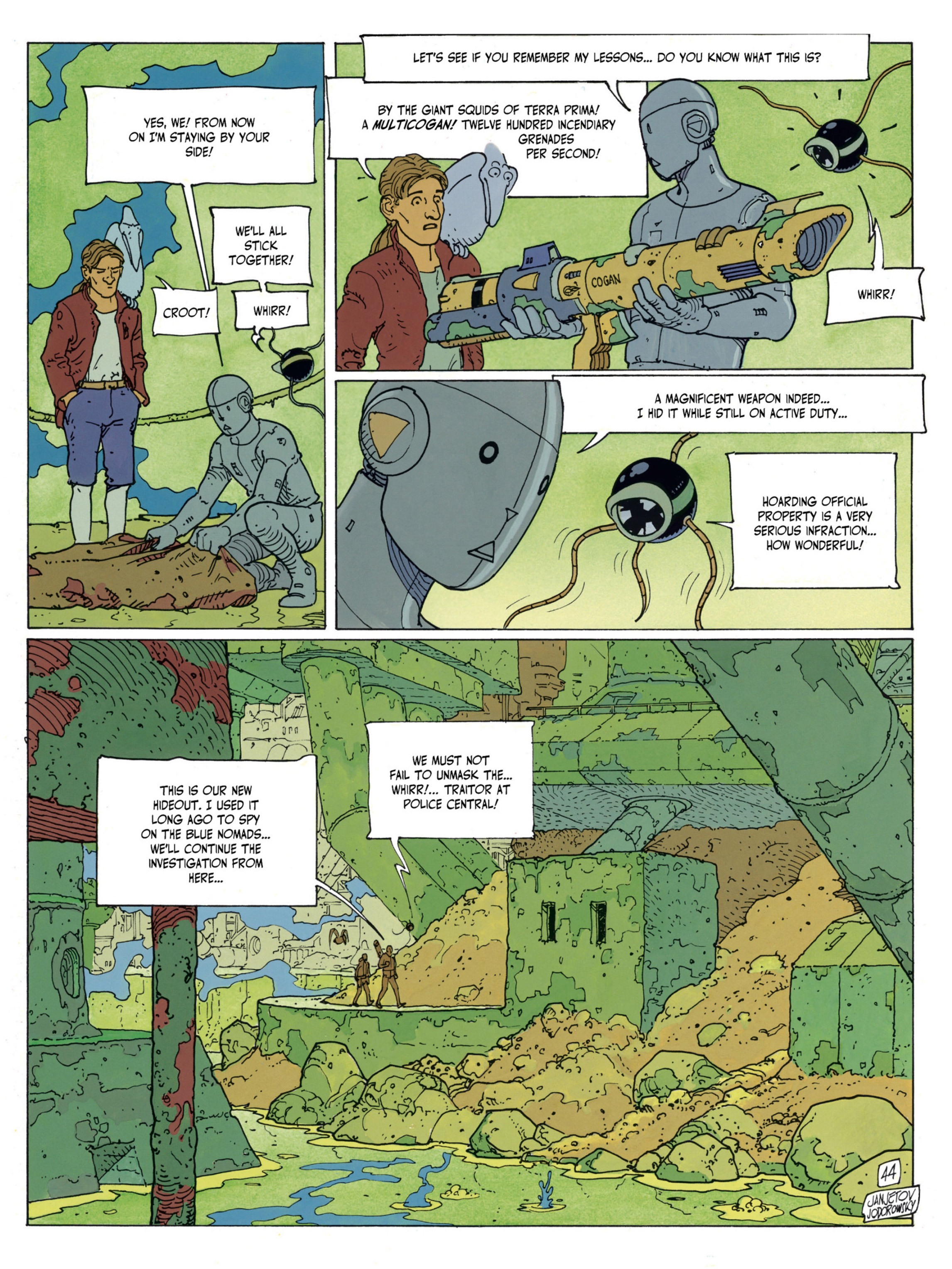 Read online Before the Incal comic -  Issue #2 - 47