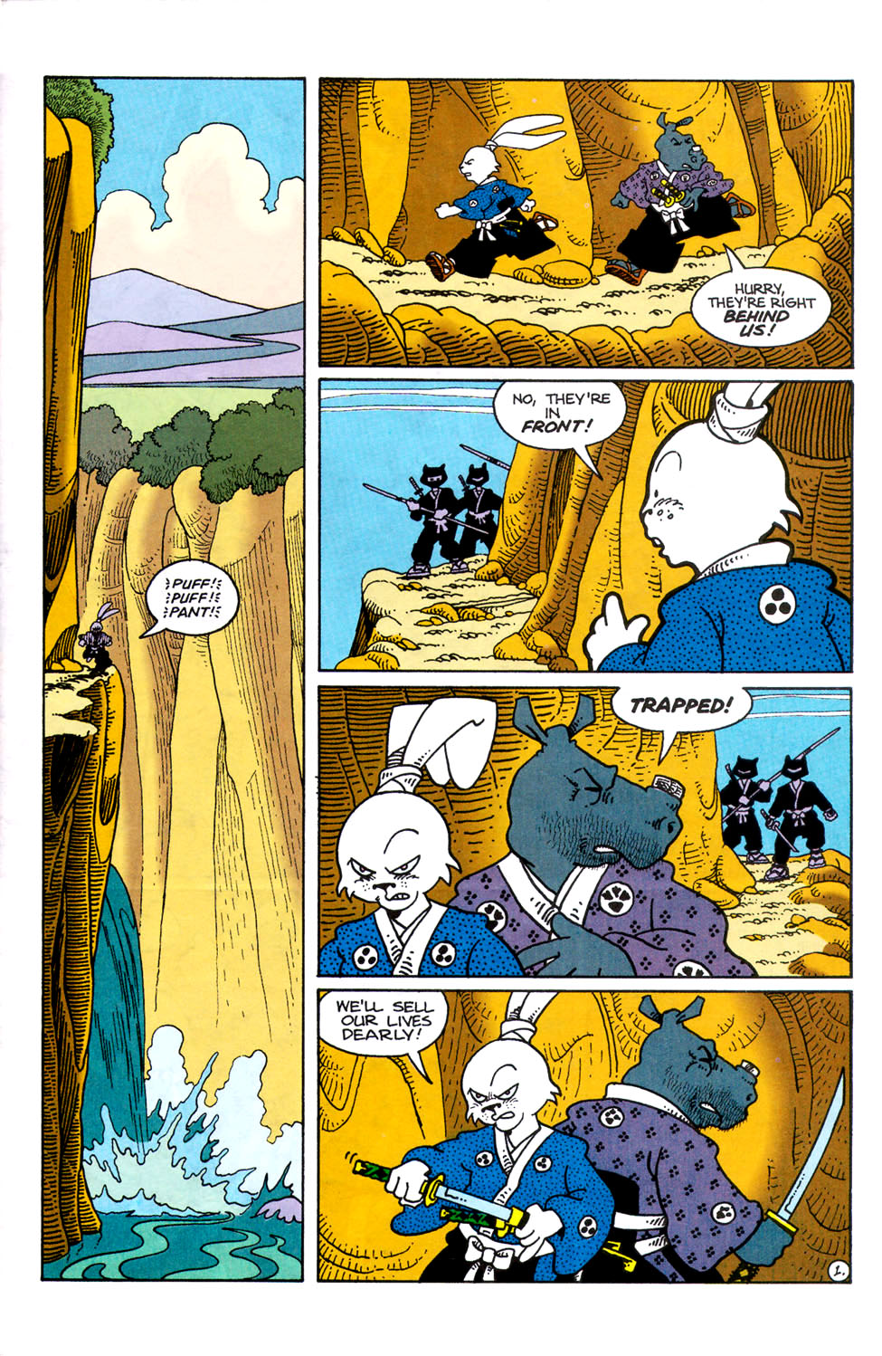 Read online Usagi Yojimbo (1993) comic -  Issue #1 - 3