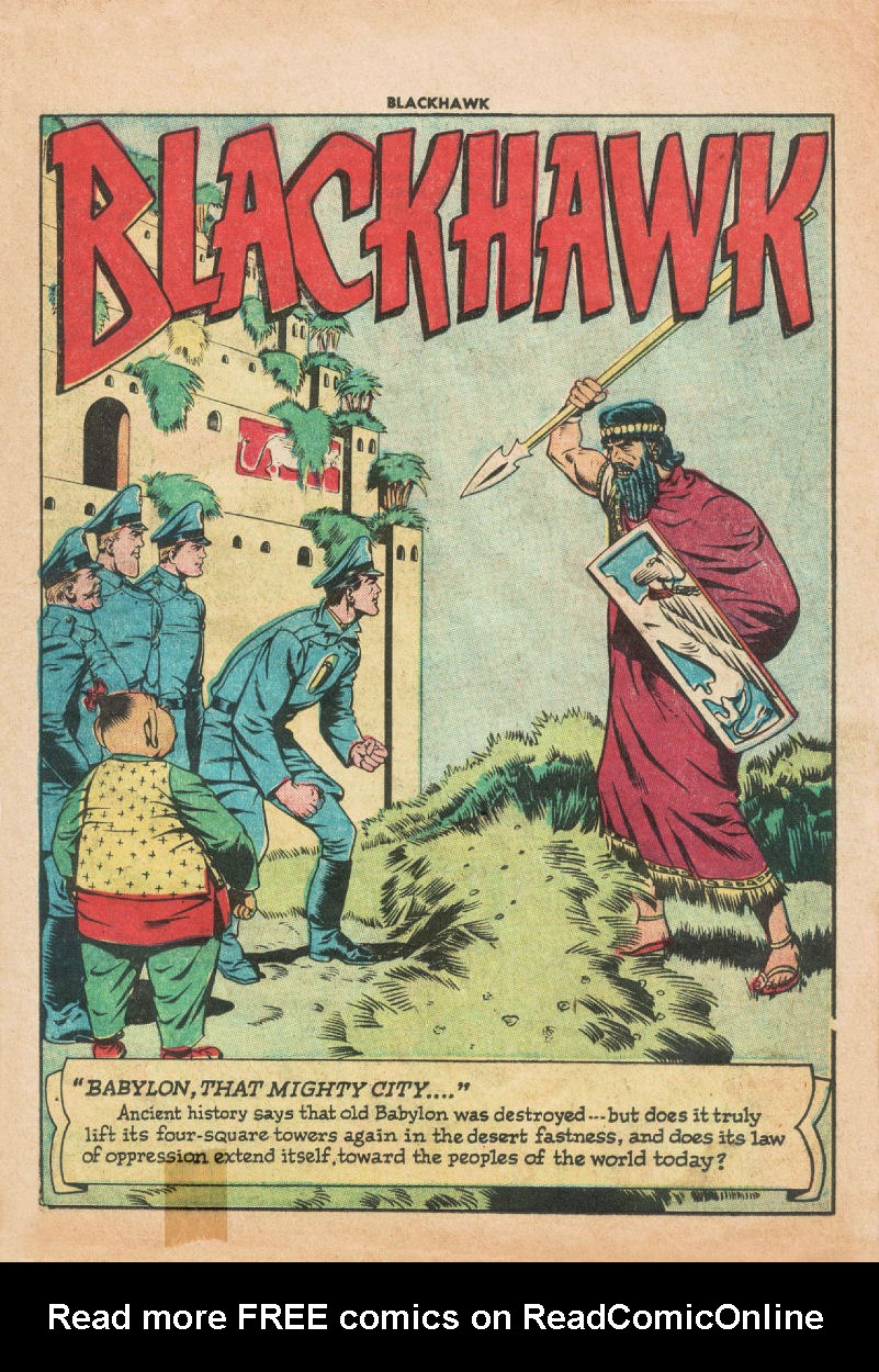 Read online Blackhawk (1957) comic -  Issue #12 - 15