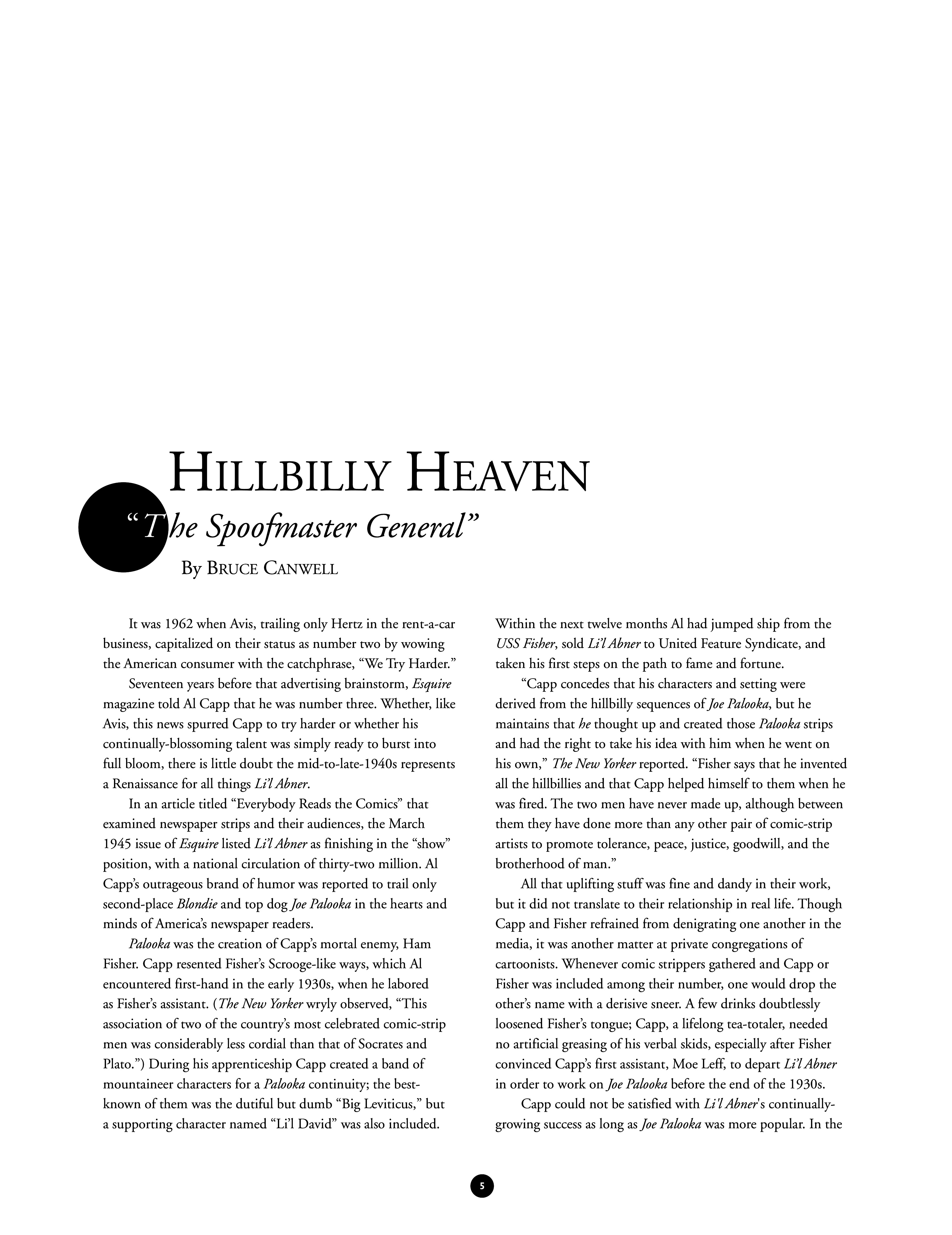 Read online Al Capp's Li'l Abner Complete Daily & Color Sunday Comics comic -  Issue # TPB 6 (Part 1) - 5