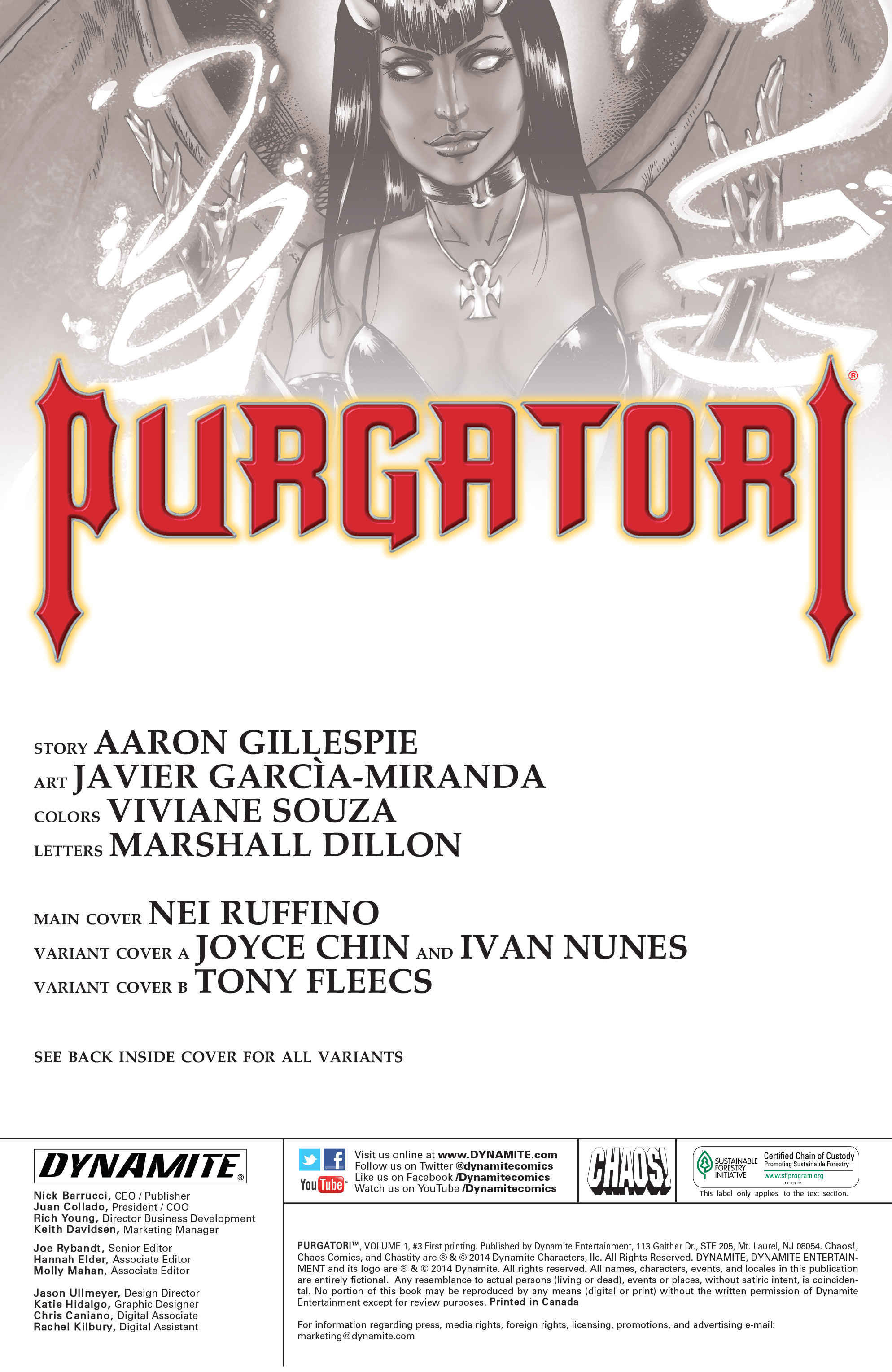 Read online Purgatori (2014) comic -  Issue #3 - 3