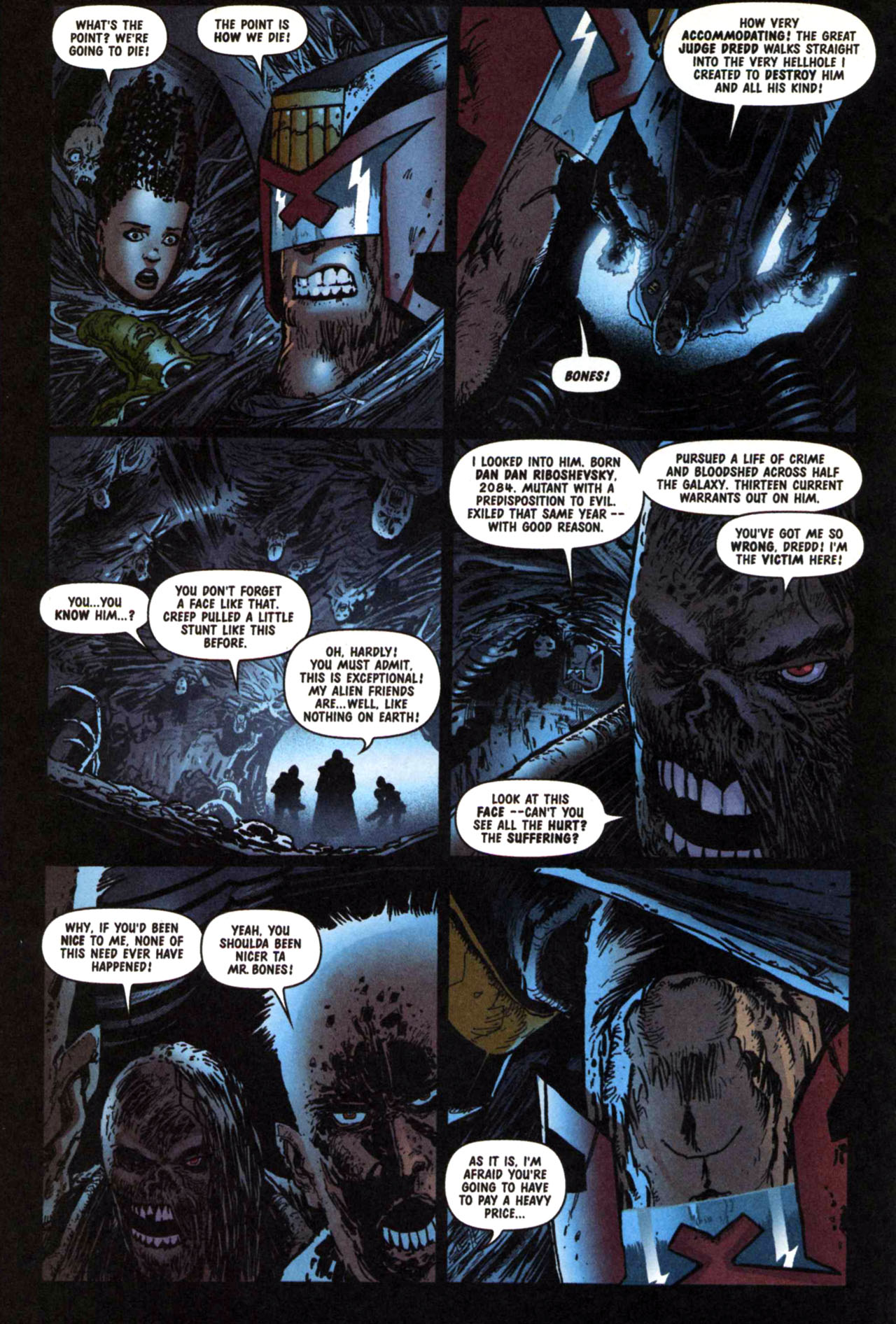 Read online Judge Dredd Vs. Aliens:  Incubus comic -  Issue #4 - 4