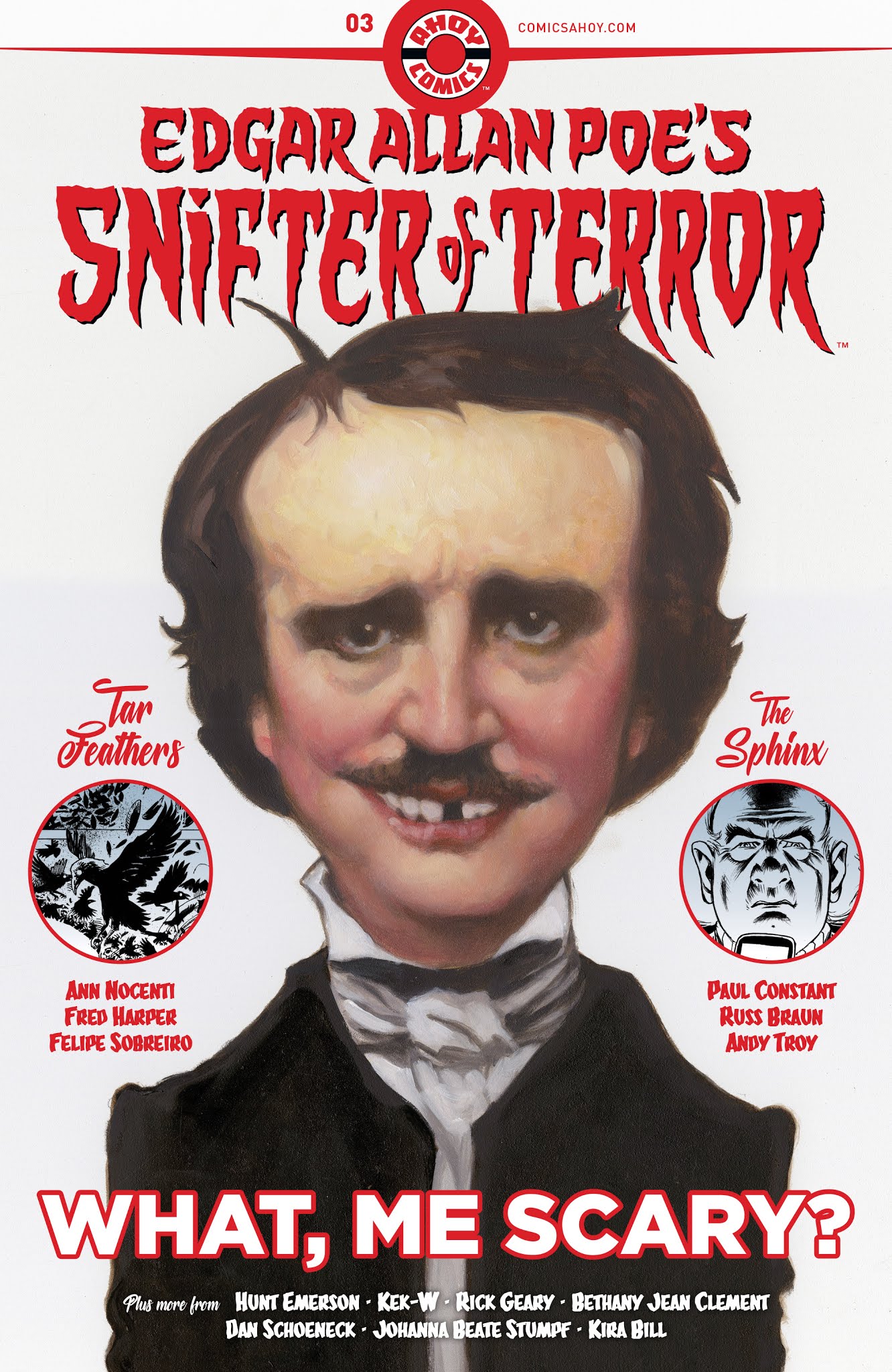 Read online Edgar Allan Poe's Snifter of Terror comic -  Issue #3 - 1