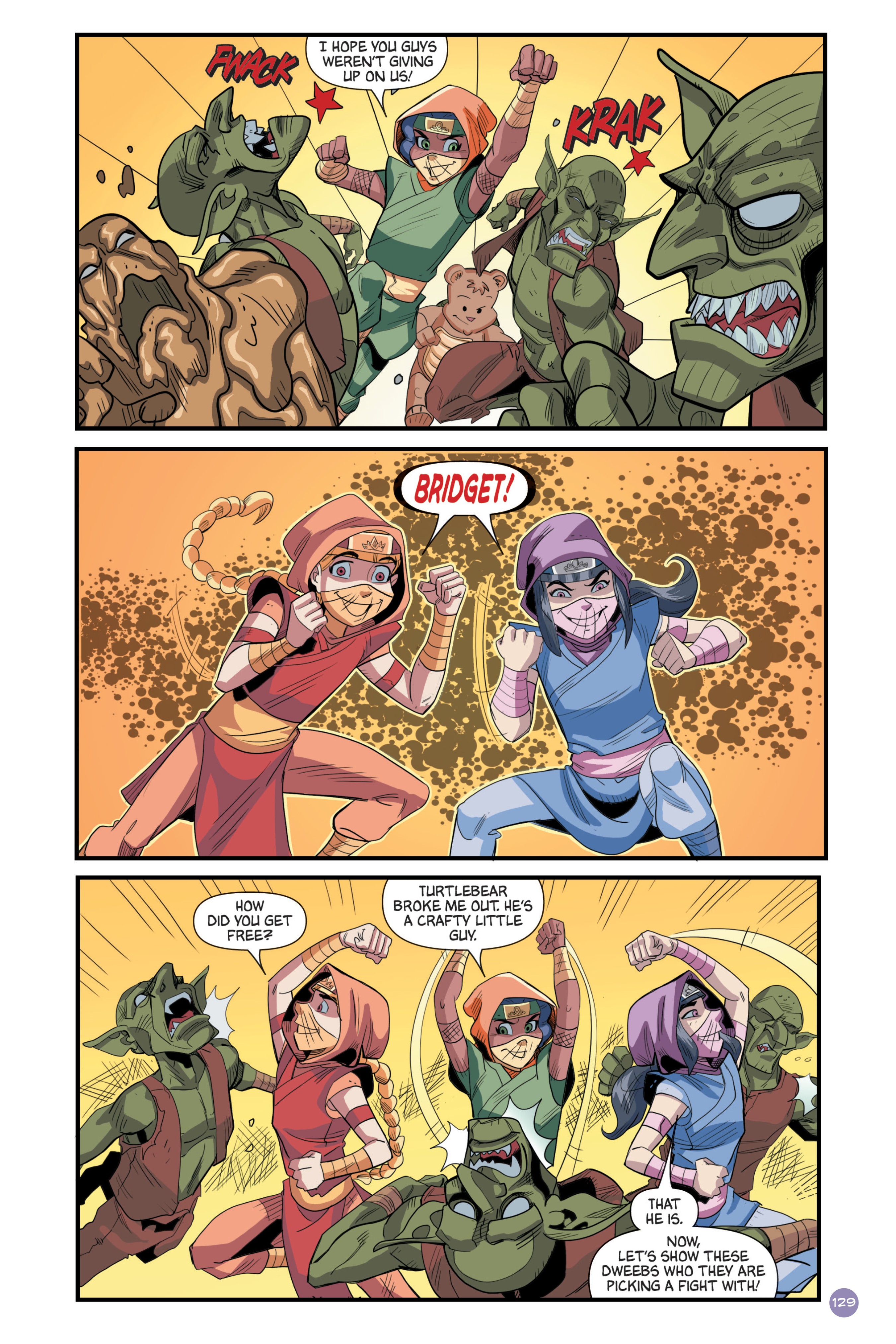 Read online Princess Ninjas comic -  Issue # TPB - 130