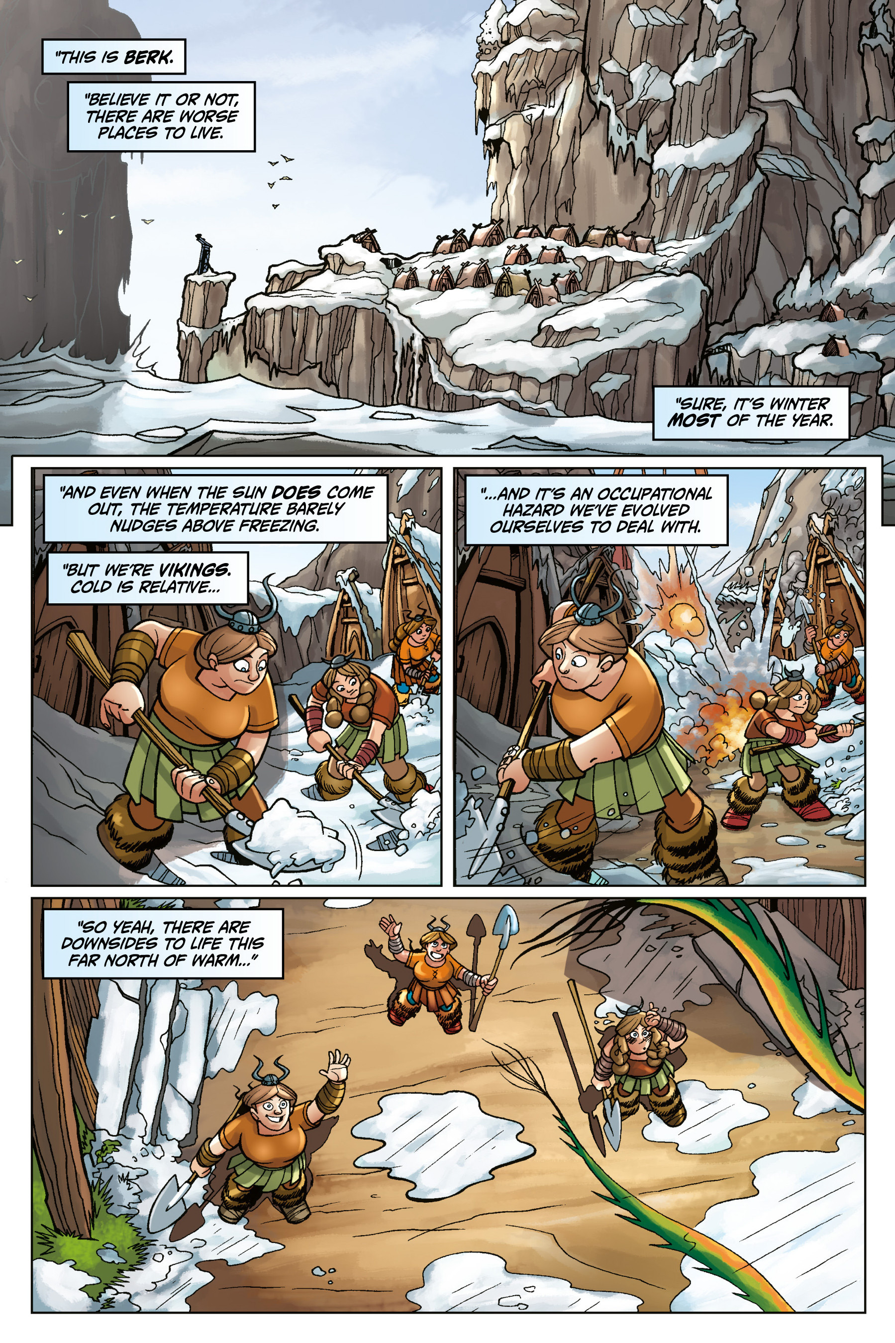 Read online DreamWorks Dragons: Riders of Berk comic -  Issue #3 - 7