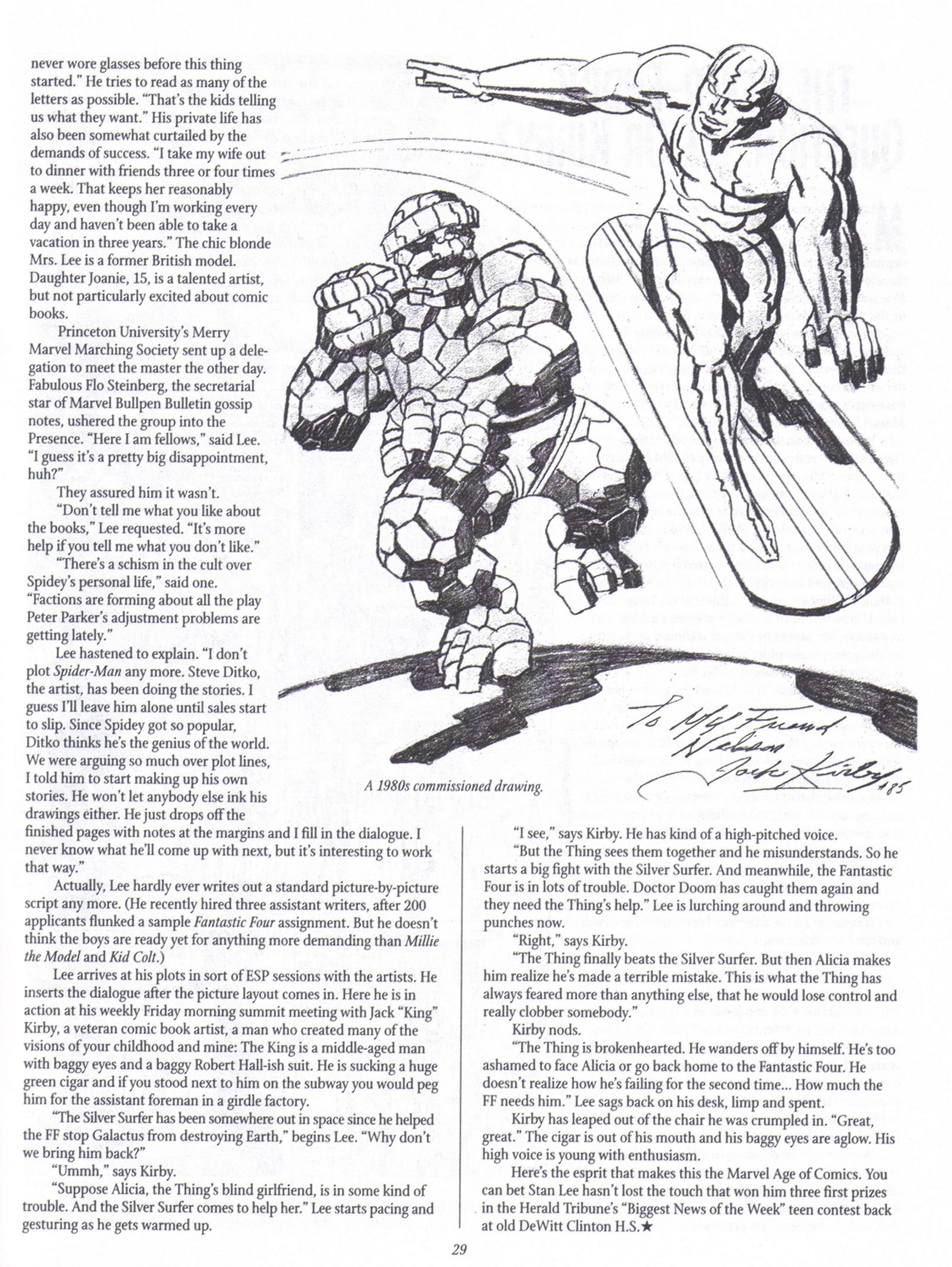 Read online The Jack Kirby Collector comic -  Issue #18 - 29