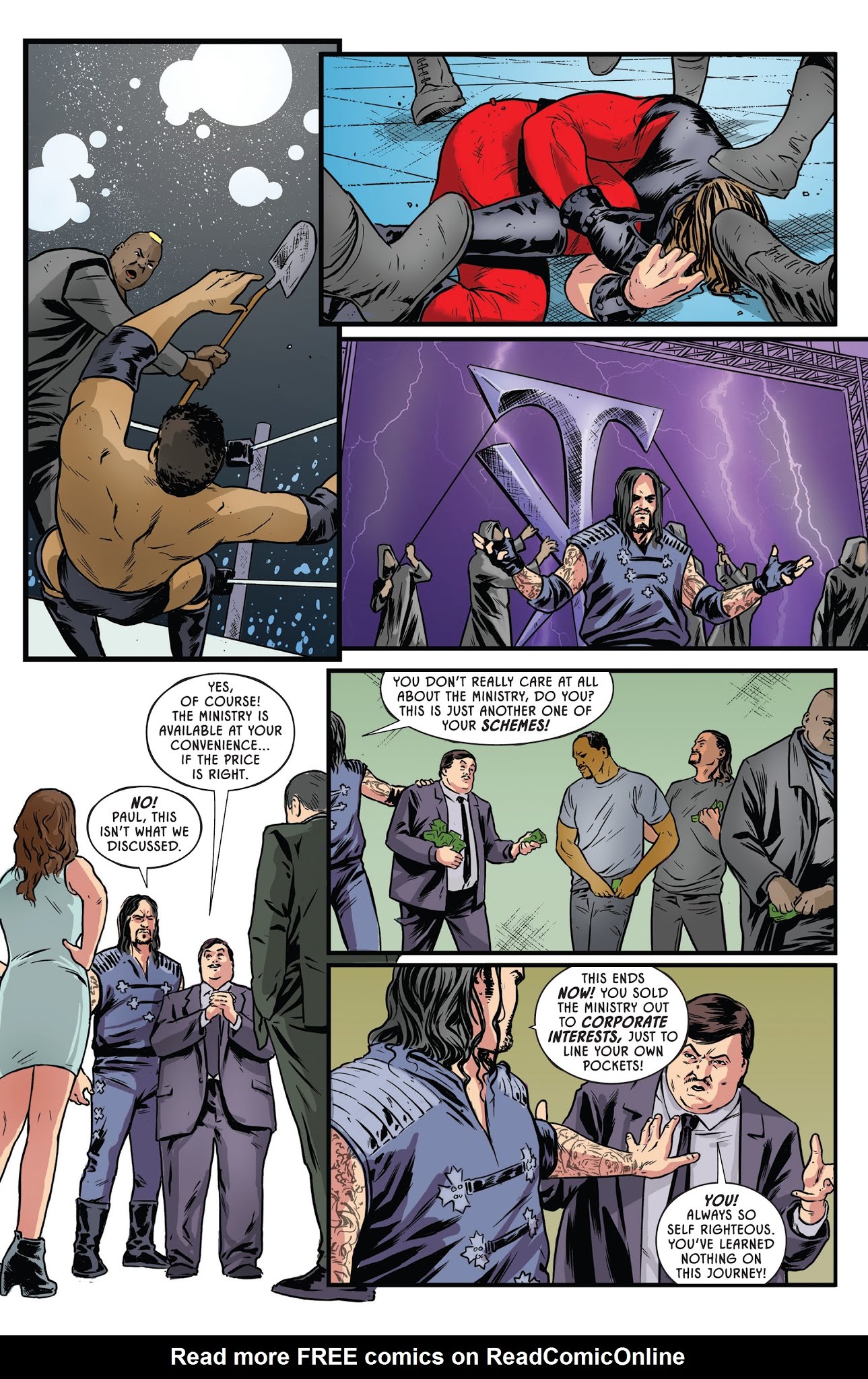 Read online WWE: Undertaker comic -  Issue # TPB - 56