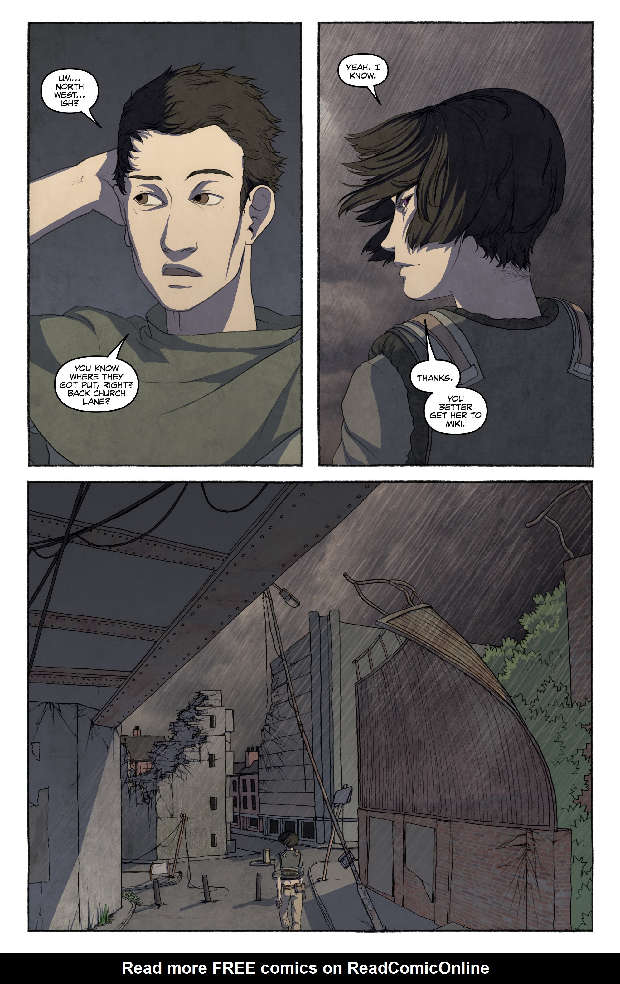 Read online FreakAngels comic -  Issue #3 - 109