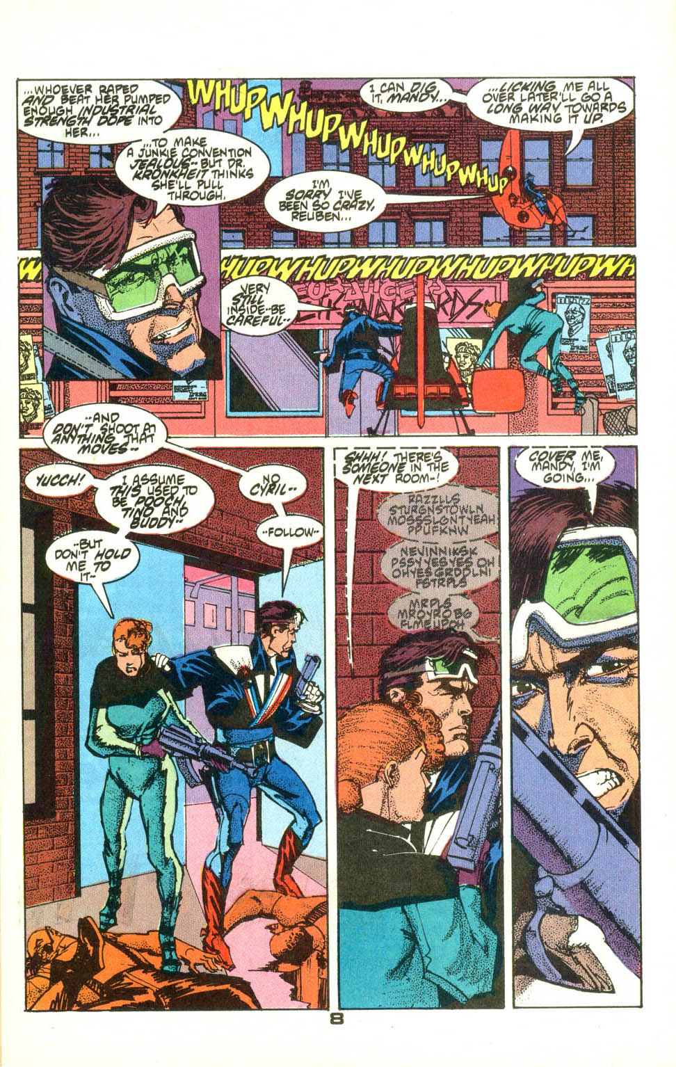 Read online American Flagg! comic -  Issue #22 - 10