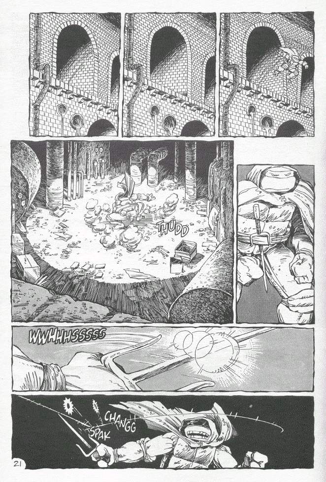 Read online Teenage Mutant Ninja Turtles (1984) comic -  Issue #19 - 22