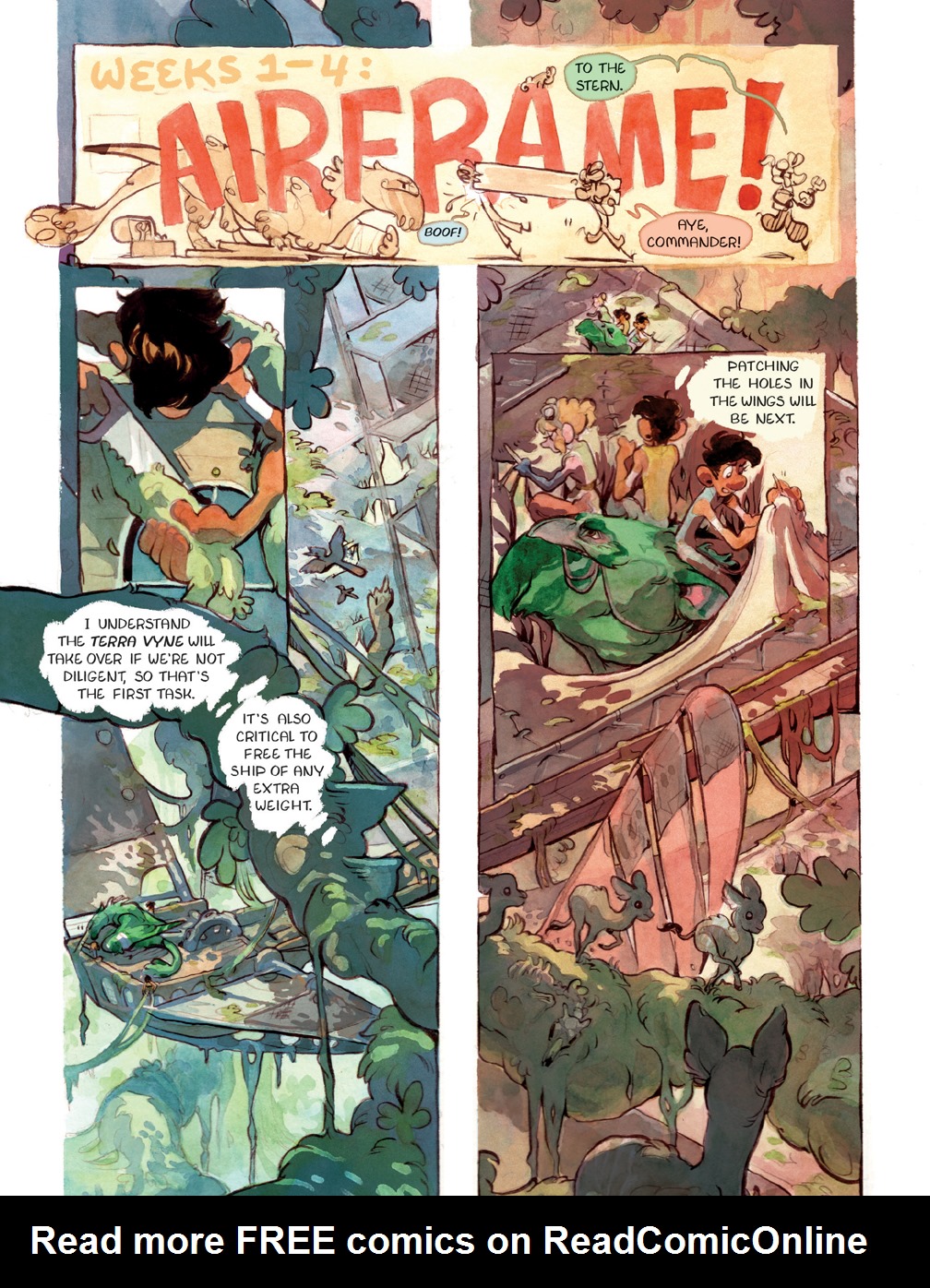 Read online Amelia Erroway: Castaway Commander comic -  Issue # TPB (Part 2) - 32
