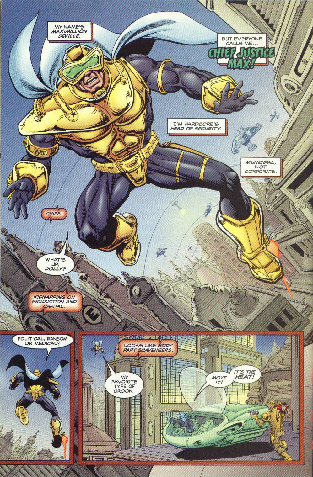 Read online Hardcore Station comic -  Issue #1 - 19