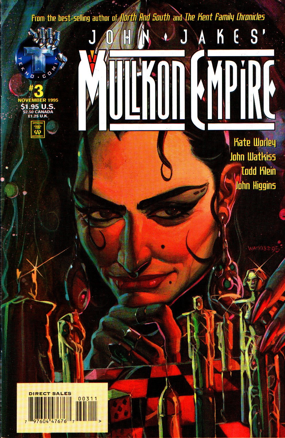 Read online John Jakes' Mulkon Empire comic -  Issue #3 - 1