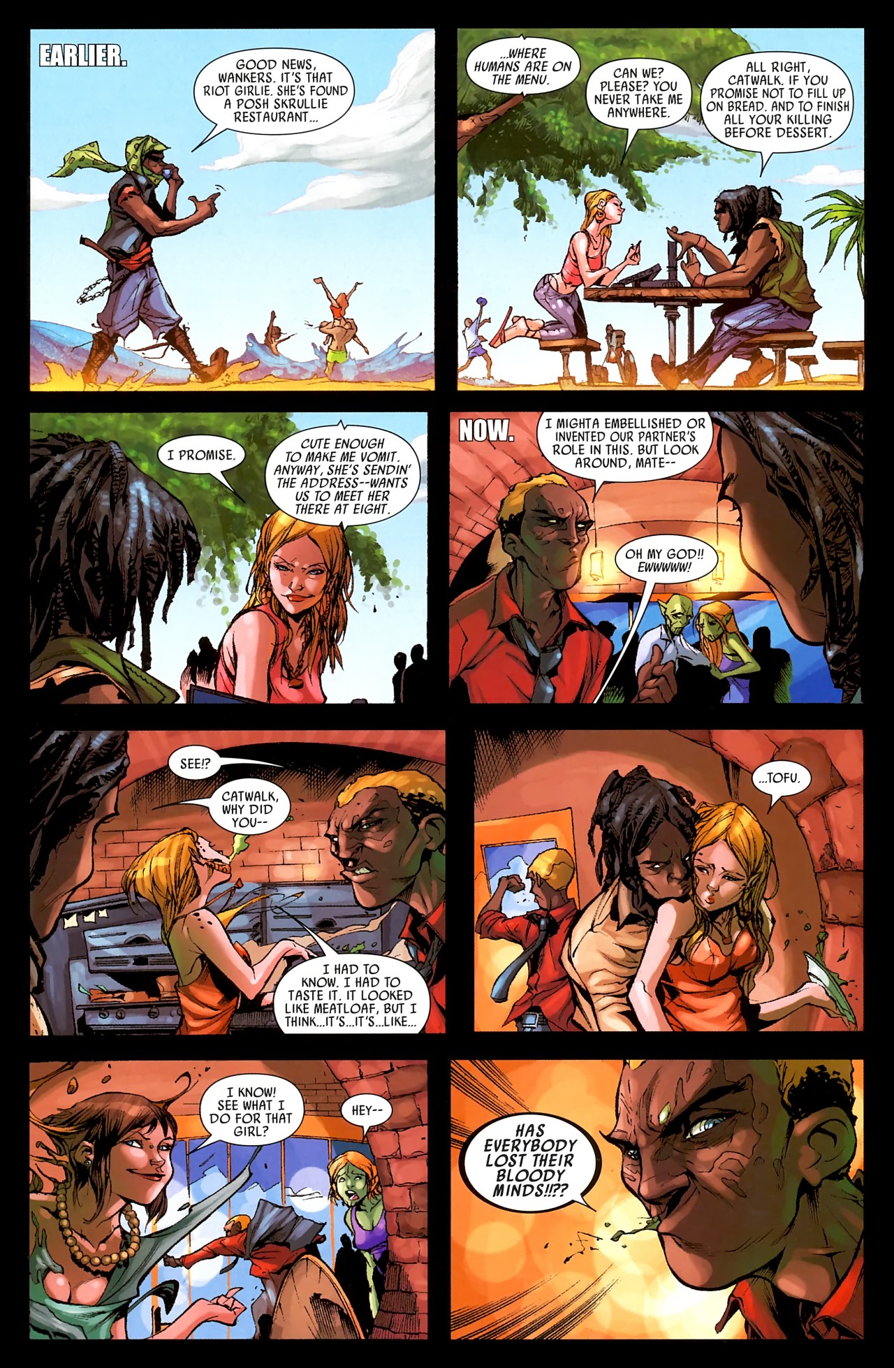 Read online Skrull Kill Krew (2009) comic -  Issue #5 - 10