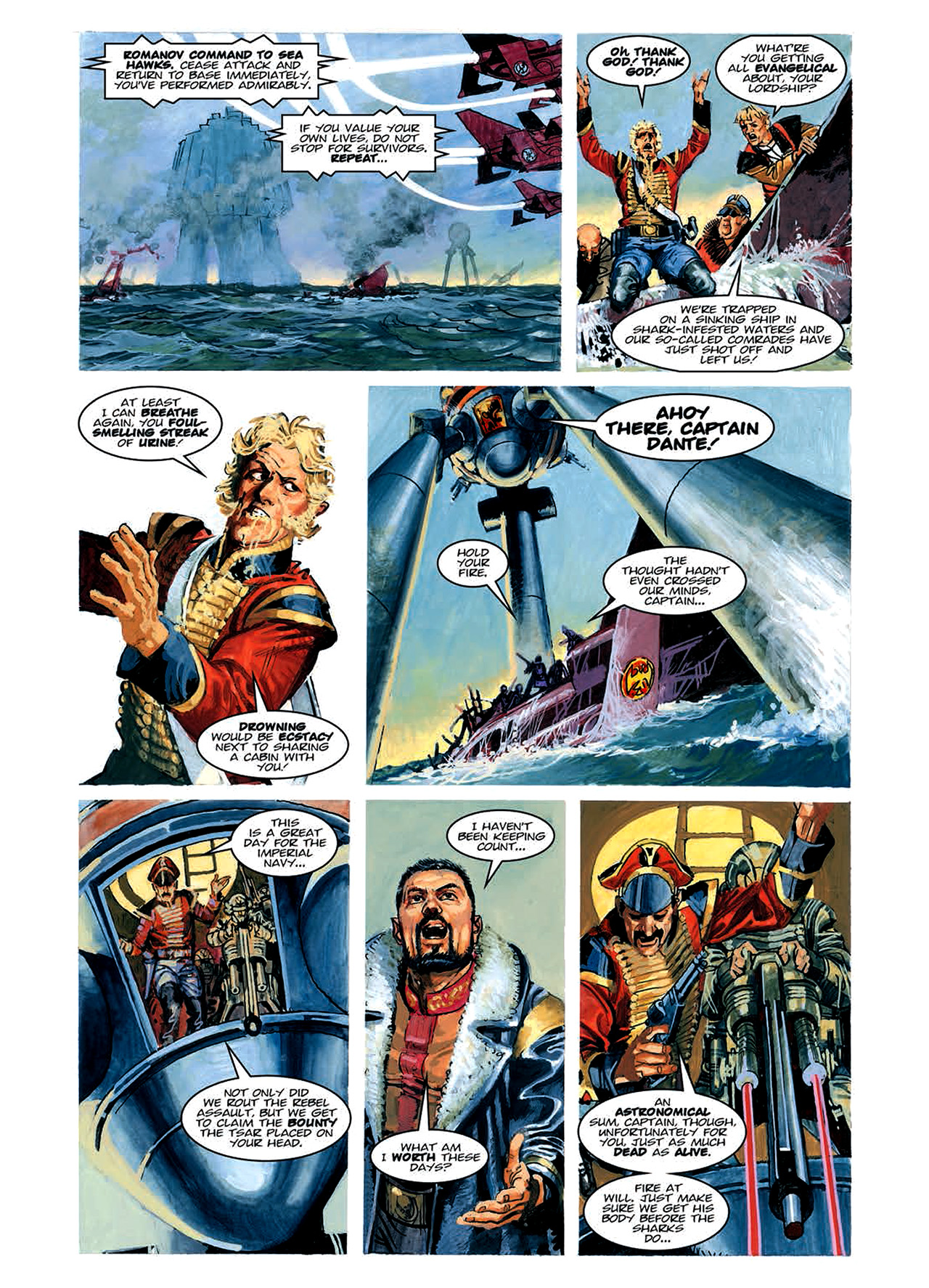 Read online Nikolai Dante comic -  Issue # TPB 5 - 55