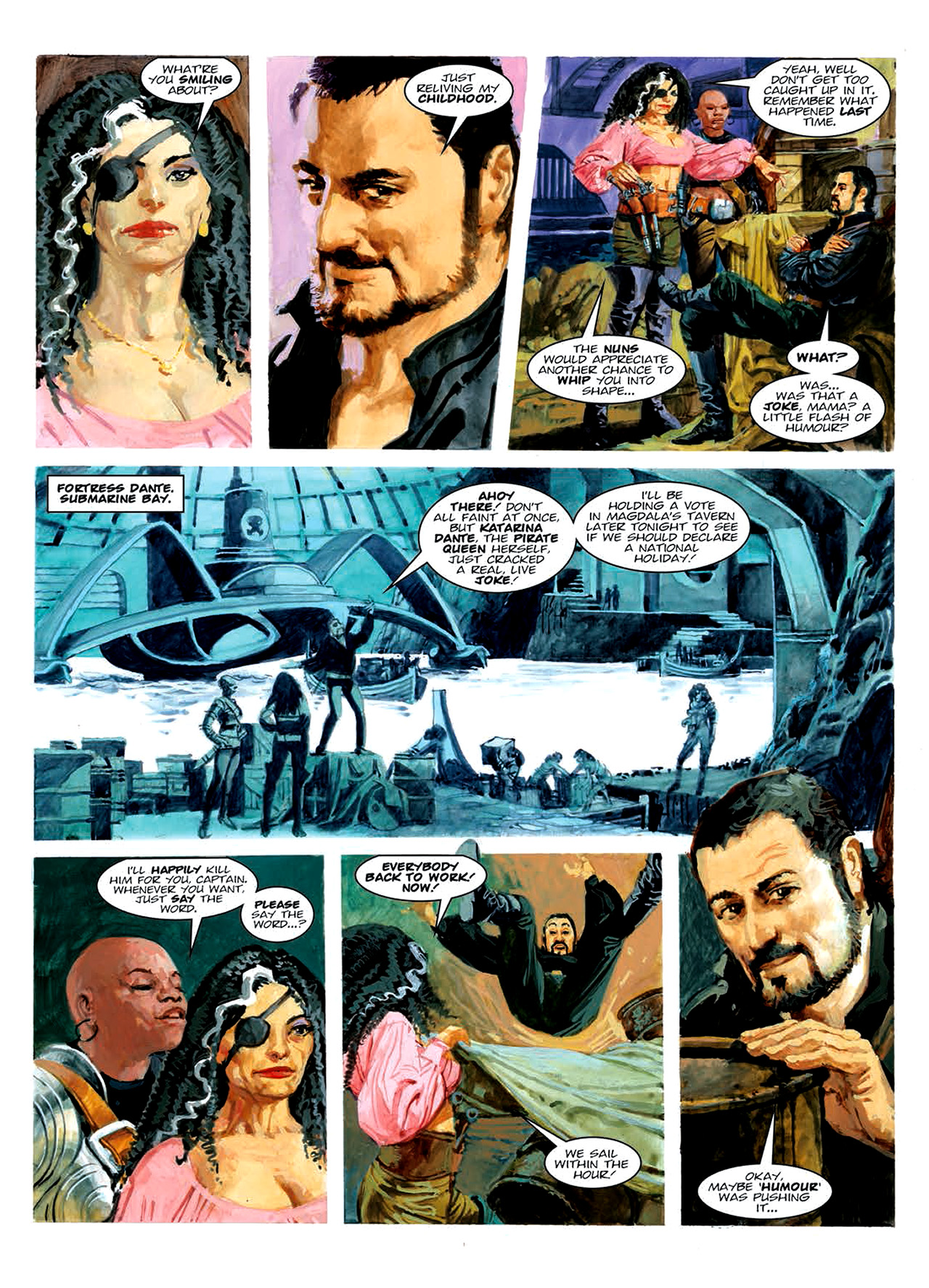 Read online Nikolai Dante comic -  Issue # TPB 6 - 170