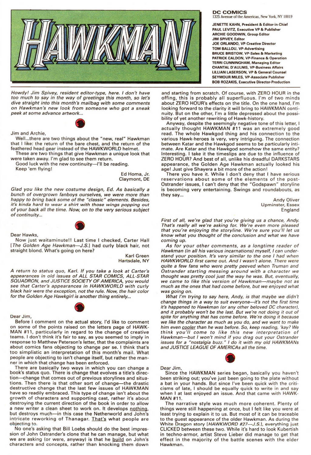 Read online Hawkman (1993) comic -  Issue #14 - 25