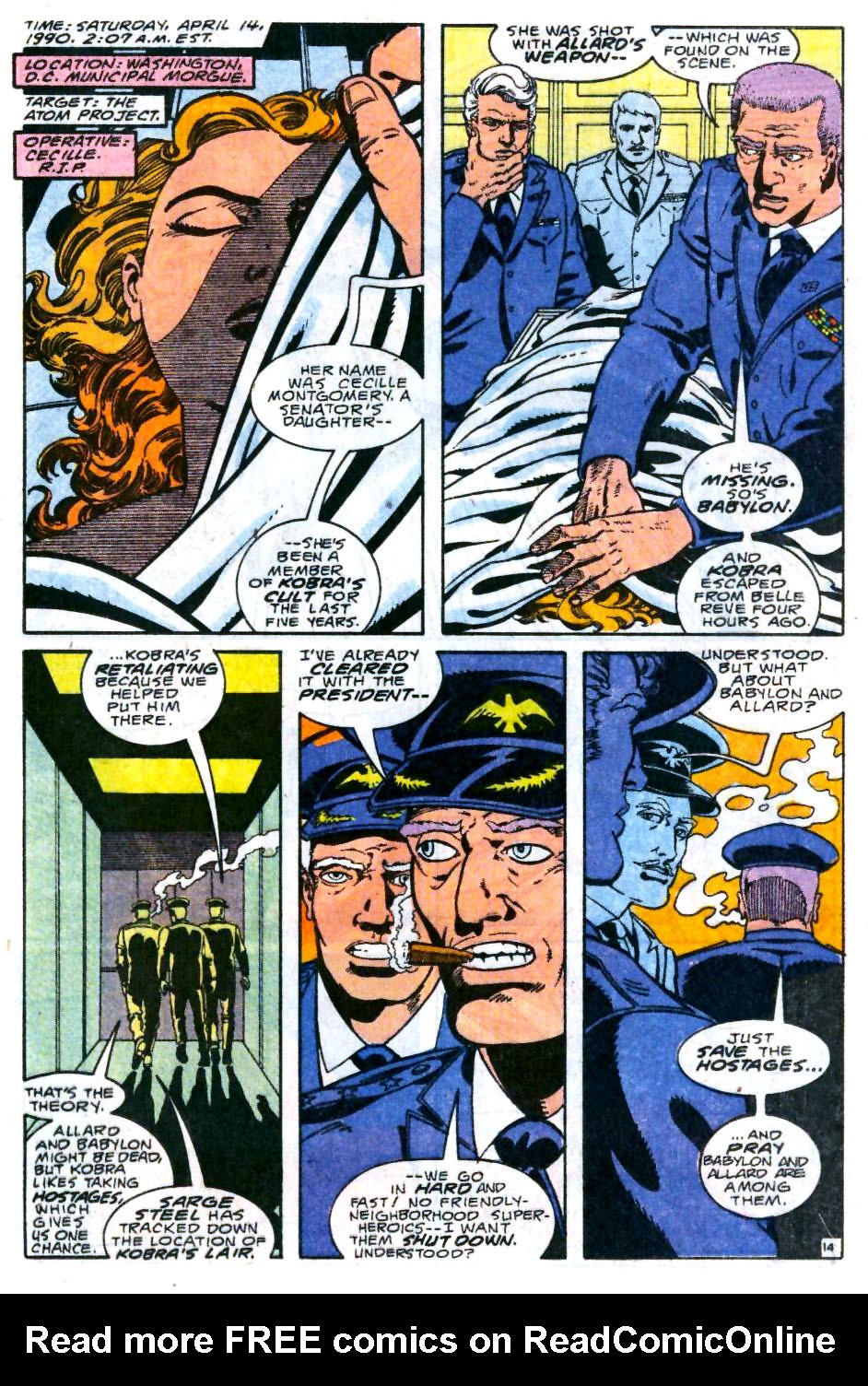 Read online Captain Atom (1987) comic -  Issue #40 - 15