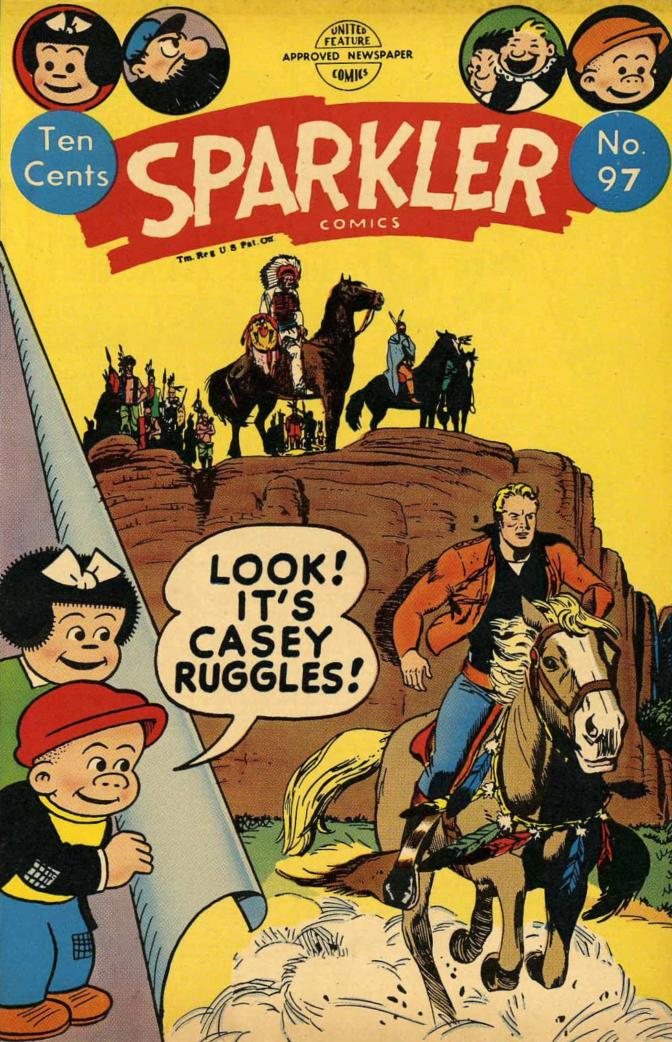 Read online Sparkler Comics comic -  Issue #97 - 1