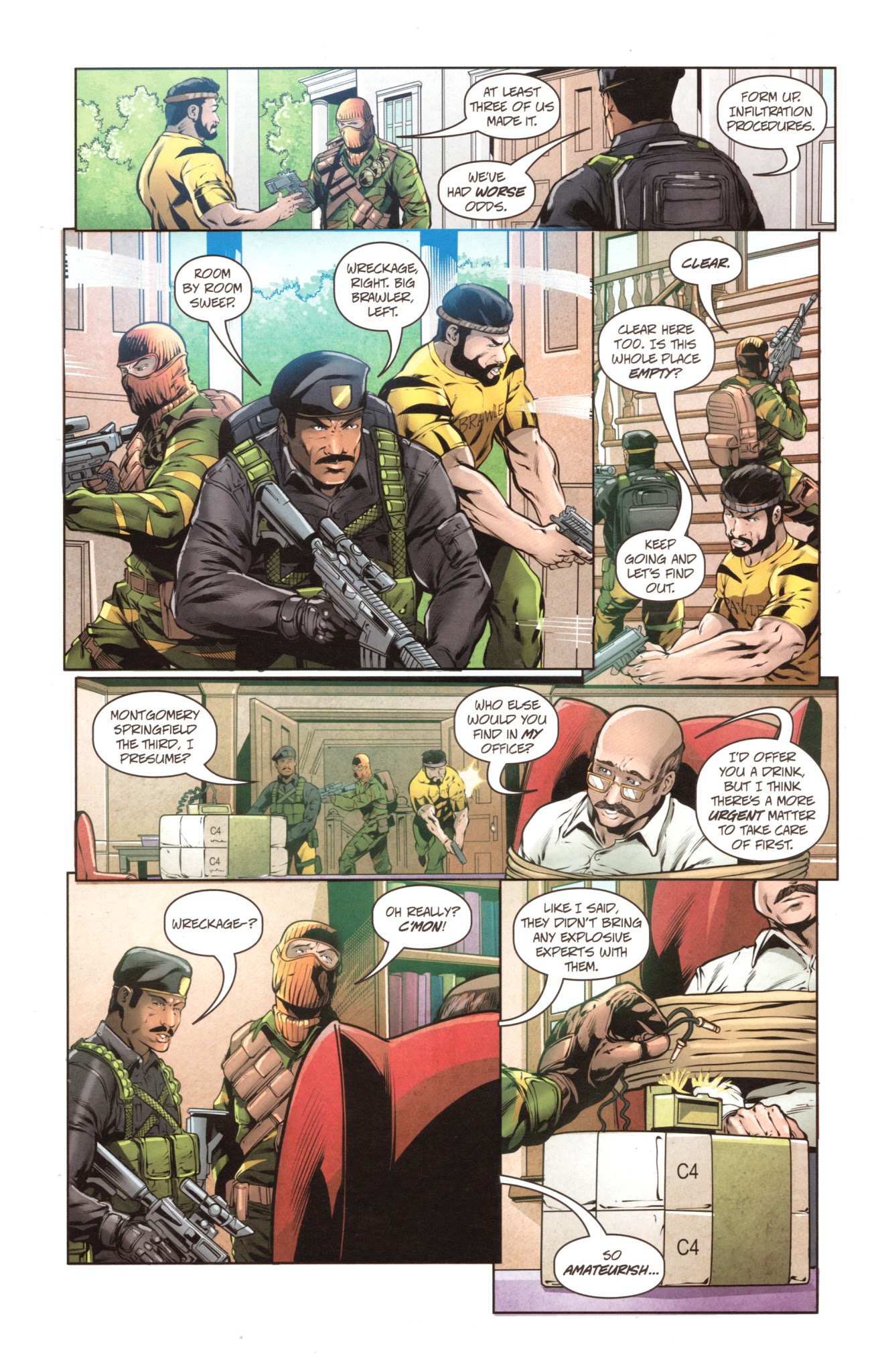 Read online G.I. Joe vs. Cobra comic -  Issue #8 - 23