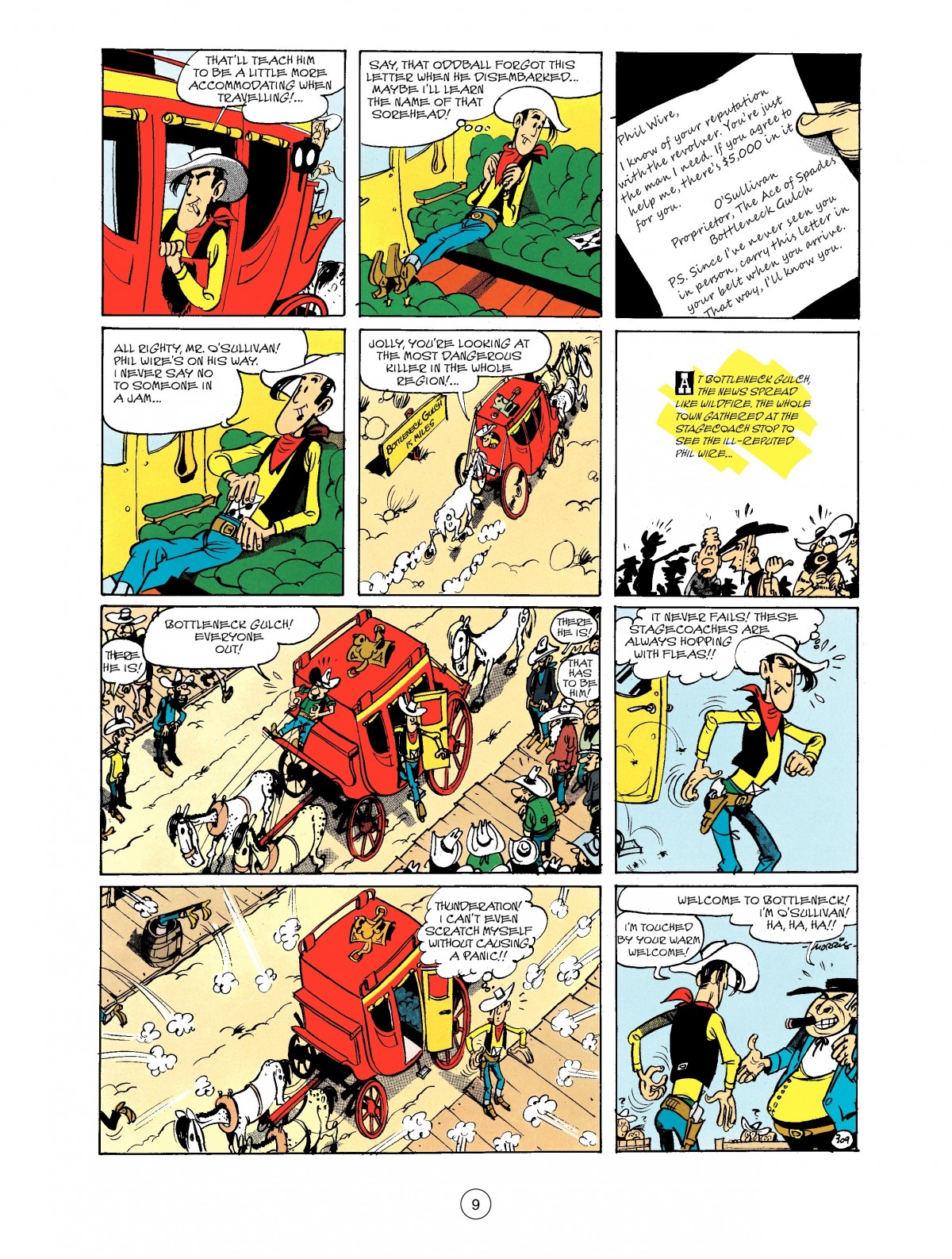 Read online A Lucky Luke Adventure comic -  Issue #40 - 9