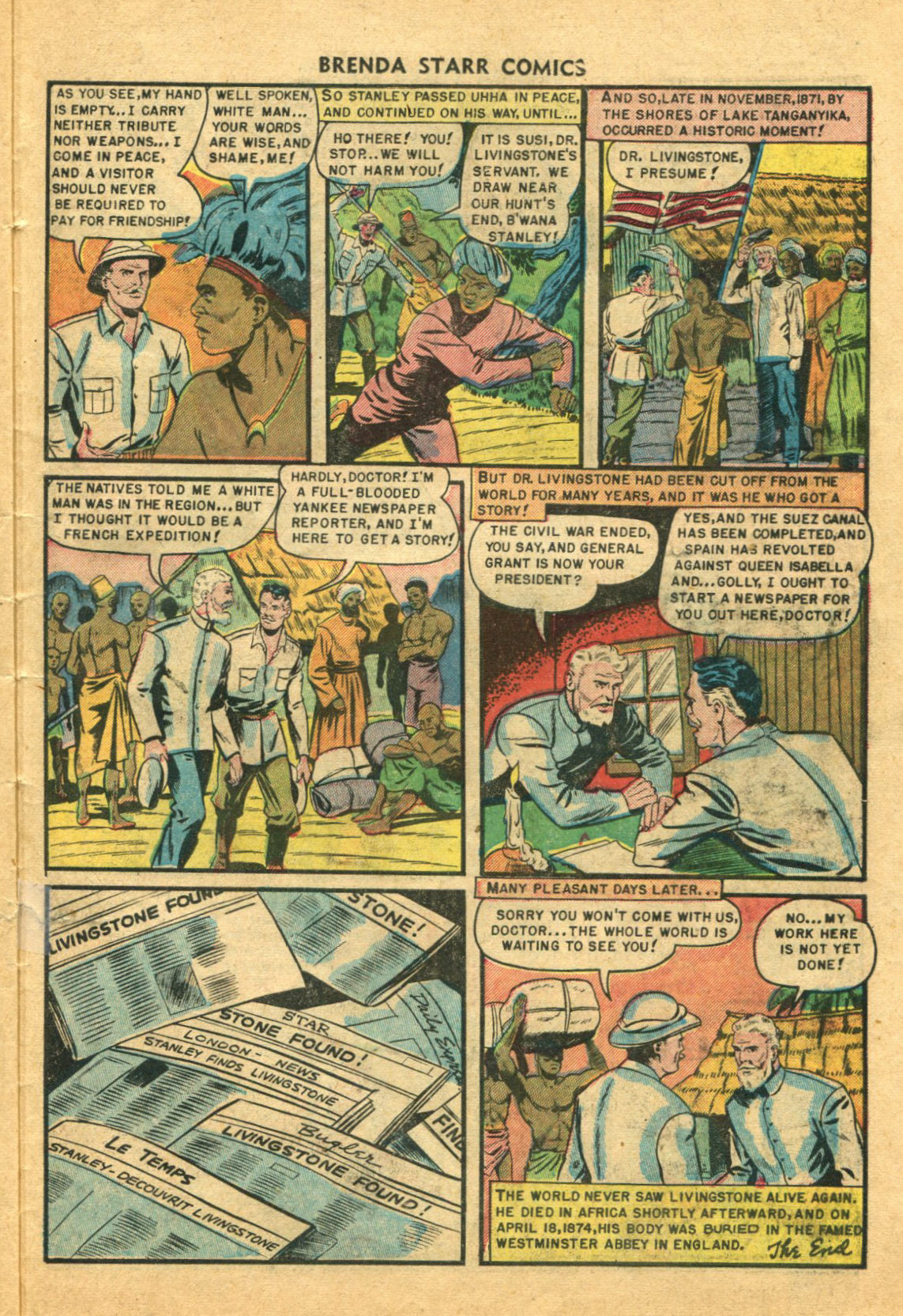 Read online Brenda Starr (1948) comic -  Issue #9 - 27