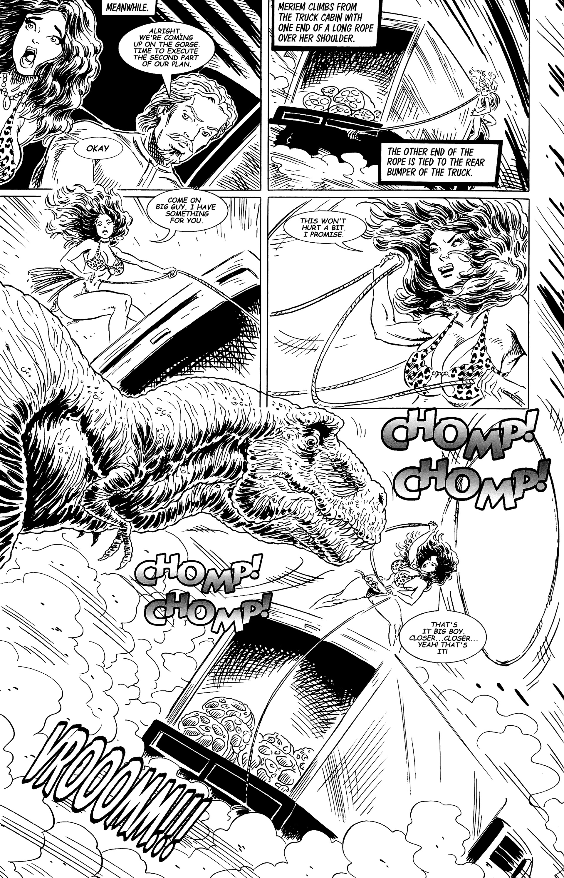 Read online Cavewoman: Hunt comic -  Issue #2 - 20